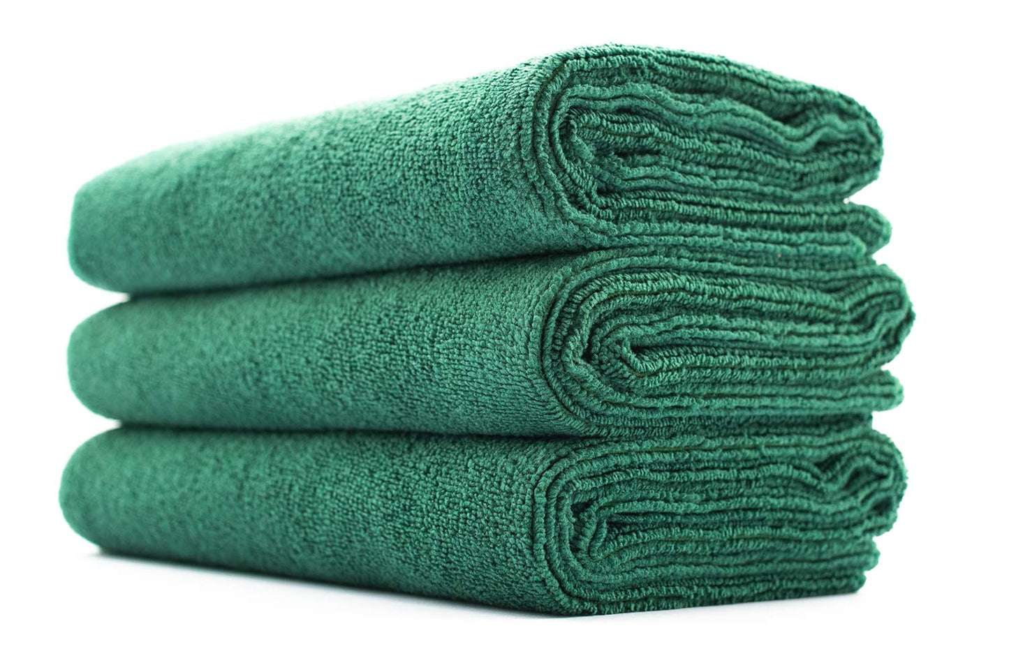 The Rag Company - Sport Towel - Gym, Exercise, Fitness, Sport, Ultra Soft, Super Absorbent, Fast Drying Premium Microfiber, 320gsm, 16in x 27in, White (3-Pack)
