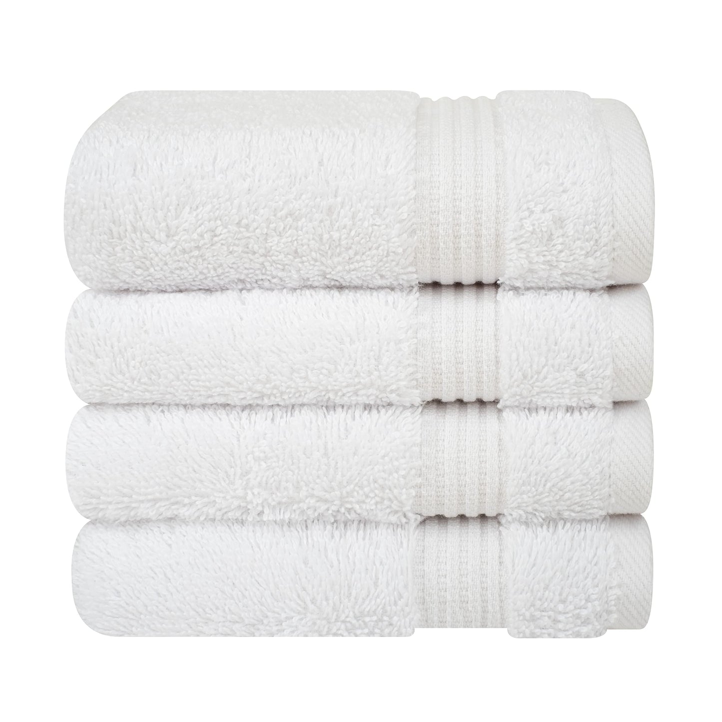 Cotton Paradise 6 Piece Towel Set, 100% Cotton Soft Absorbent Turkish Towels for Bathroom, 2 Bath Towels 2 Hand Towels 2 Washcloths, Lilac Towel Set