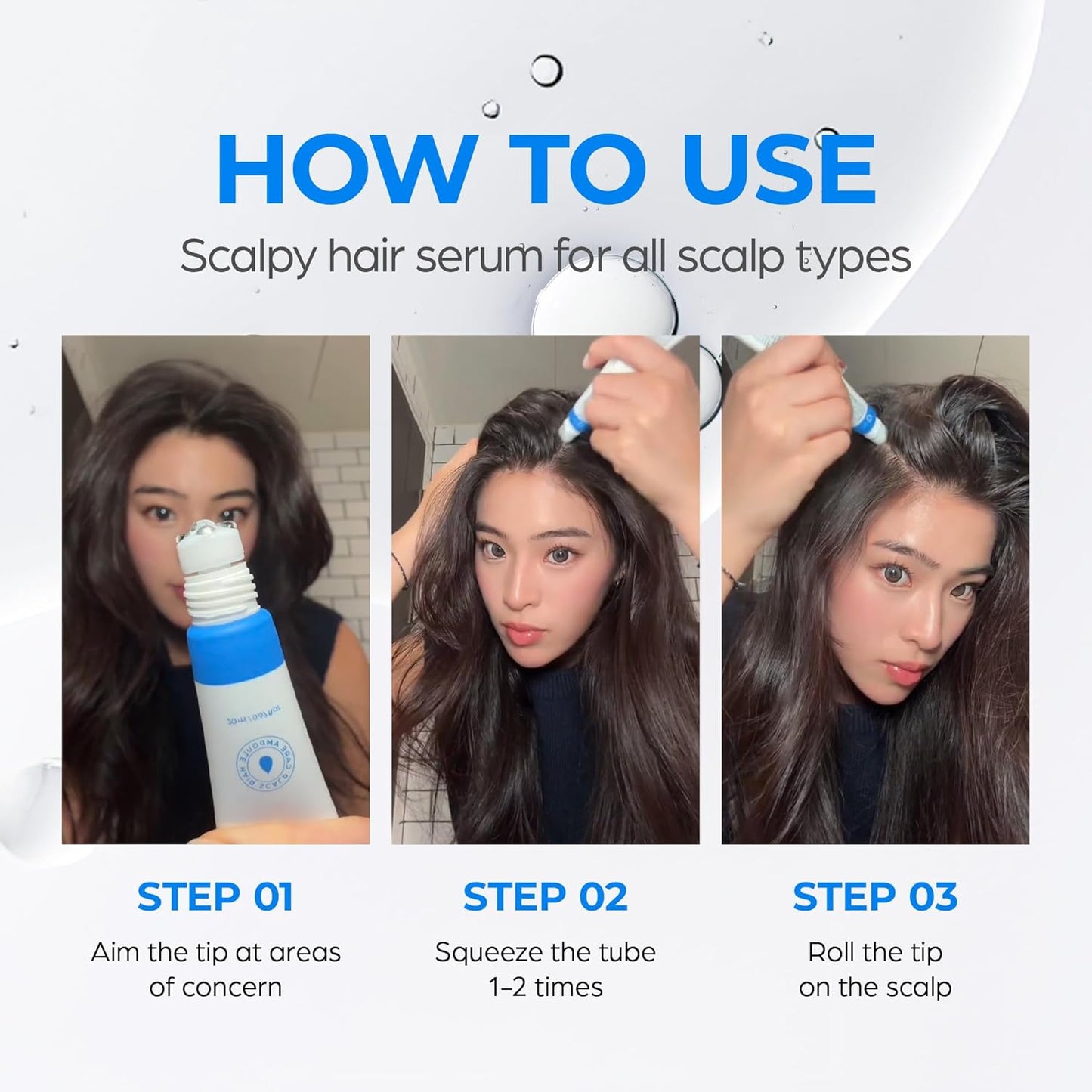 Scalpy Hair Growth Serum for Hair Loss & Thinning | Mothers Day Gifts for Mom | Scalp Massager Treatment w/Salicylic Acid, Menthol, Dexpanthenol | Non-Greasy, Lightweight | Exfoliate Dandruff