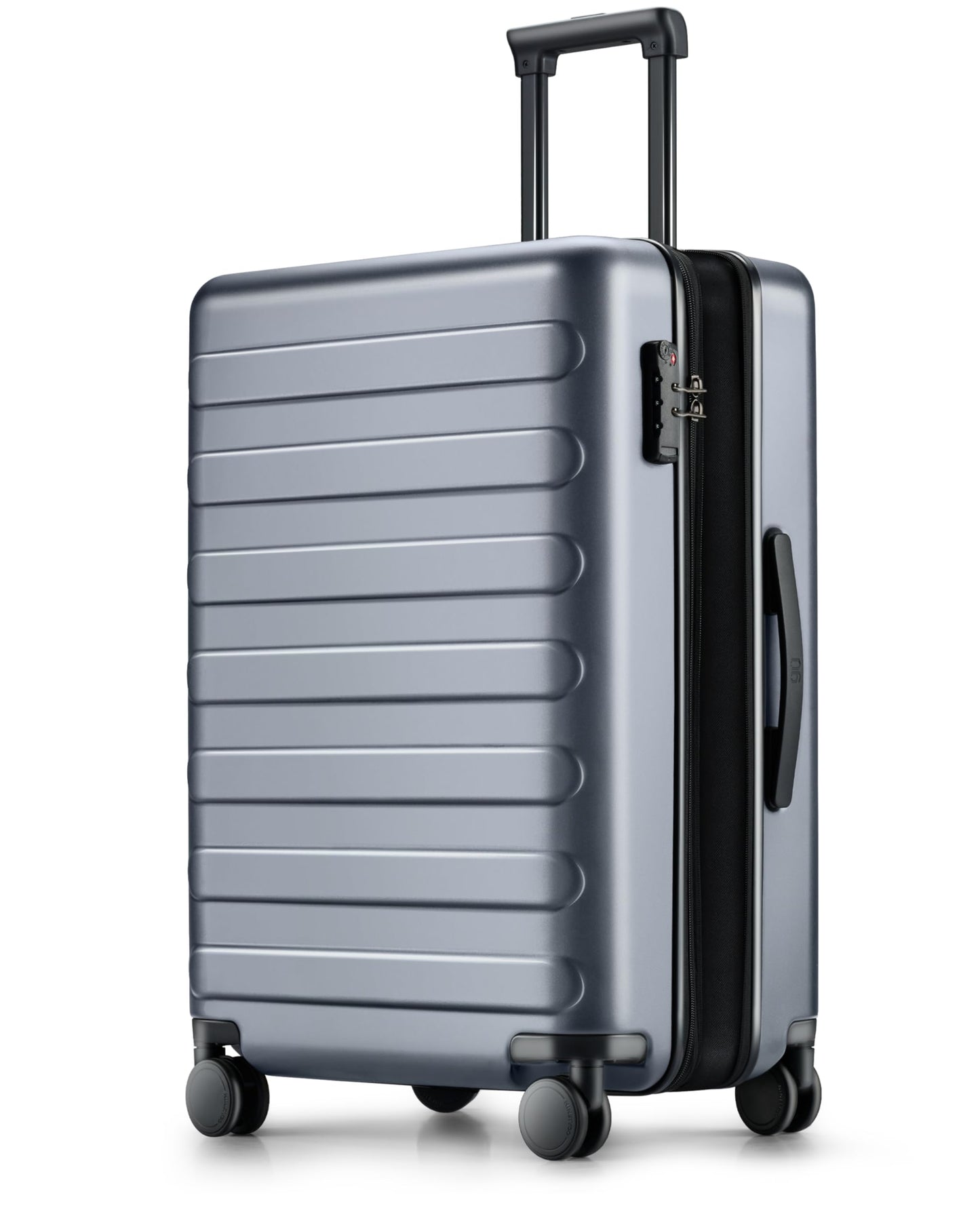 NINETYGO Carry On Luggage 22x14x9 Airline Approved, 20 Inch Luggage with Smooth Spinner Wheels, Lightweight, Hard Shell PC Suitcase Carry-On, Travel Luggage, TSA Approved (Pink, Rhine Basic)