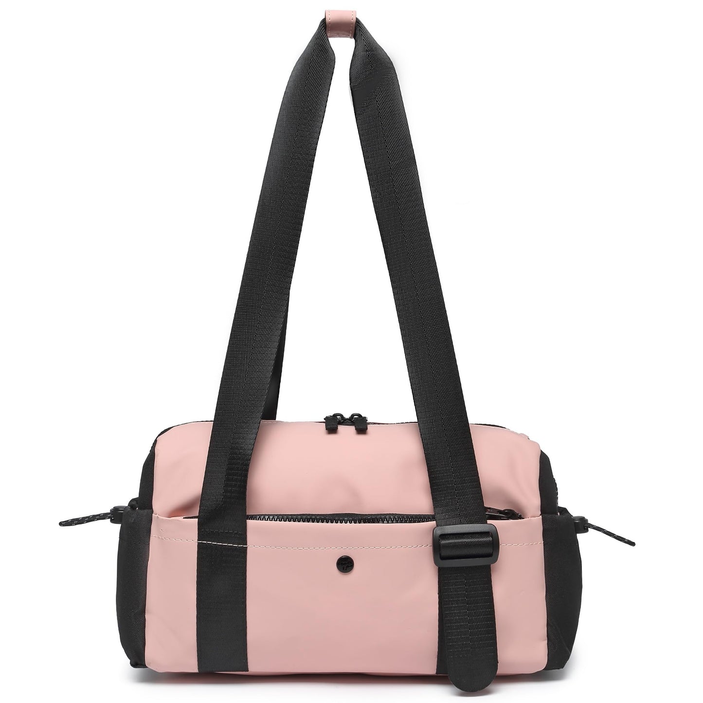 Small Gym Bag For Women Mini Gym Duffle Bag with Wet Compartment Waterproof Sports(Pink Small)