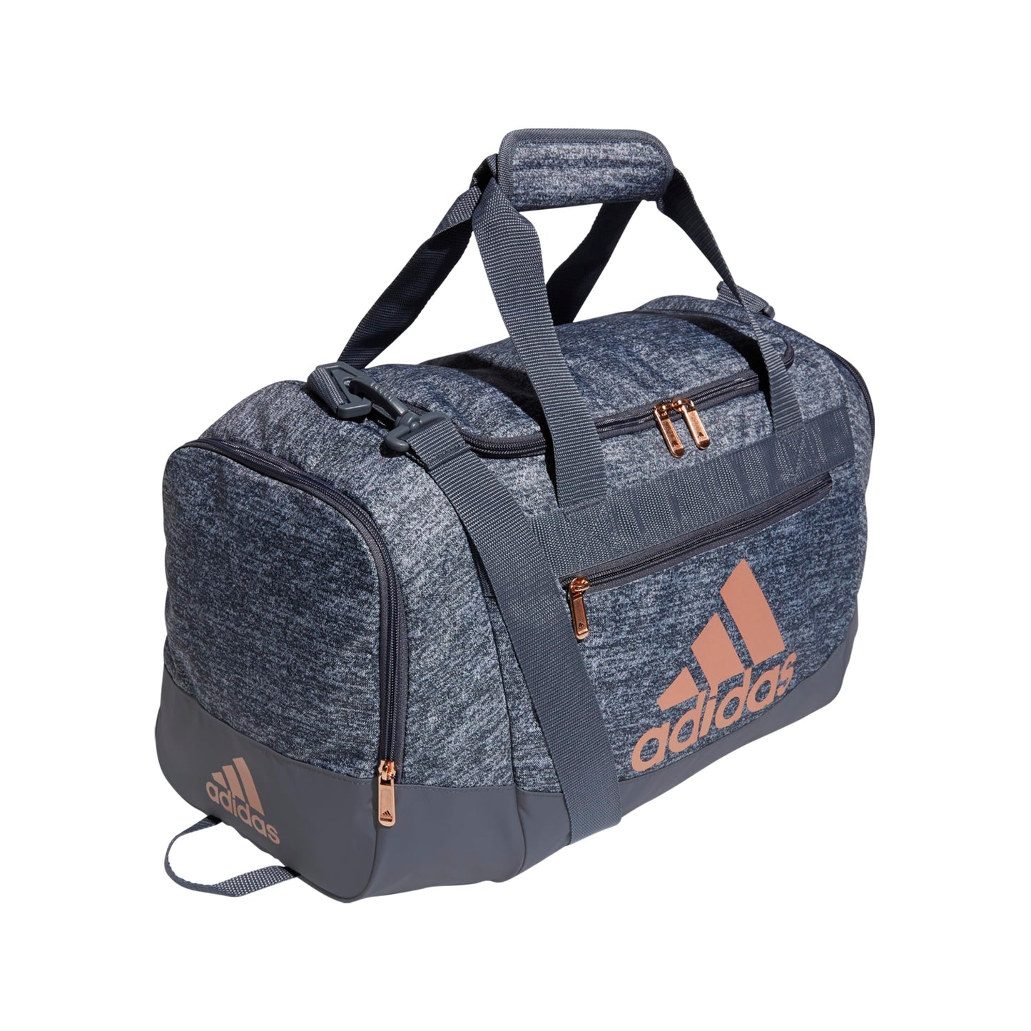 adidas Unisex Defender 4.0 Gym Duffel Bag for Men and Women, Black/White, Small (38L)