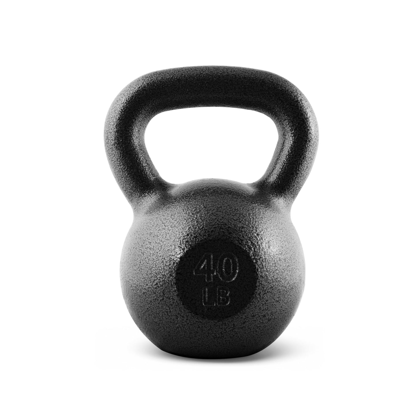 CAP Barbell Black Cast Iron Kettlebell Single or Set | 10-80 Lbs