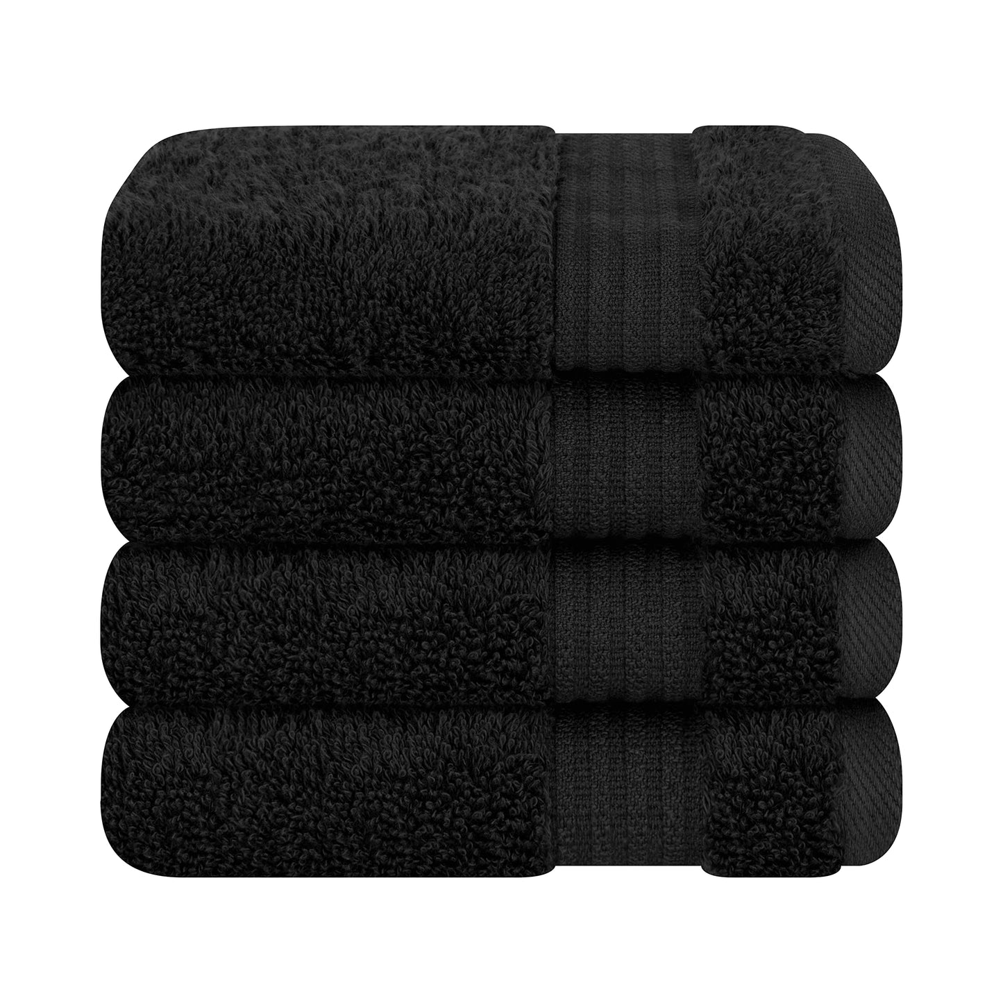Cotton Paradise 6 Piece Towel Set, 100% Cotton Soft Absorbent Turkish Towels for Bathroom, 2 Bath Towels 2 Hand Towels 2 Washcloths, Lilac Towel Set