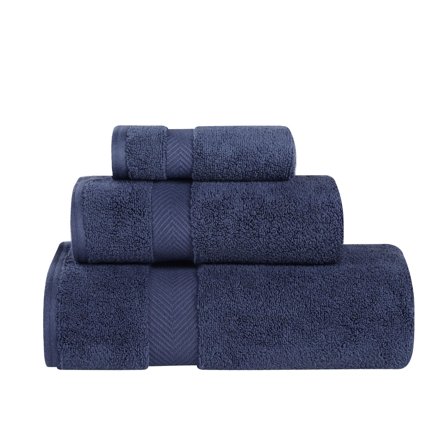 Superior Zero Twist 100% Cotton Bathroom Towels, Super Soft, Fluffy, and Absorbent, Premium Quality 6 Piece Towel Set with 2 Washcloths, 2 Hand Towels, and 2 Bath Towels, Coral