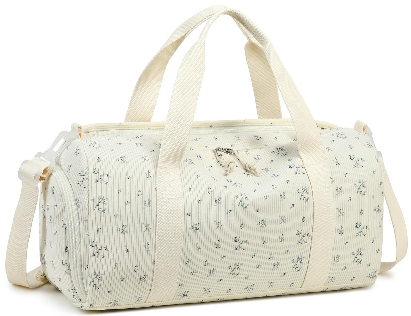 Duffle Bag for Gym Sports Women Girls Workout Travel Bag Weekender with Shoe Compartment and Wet Pocket