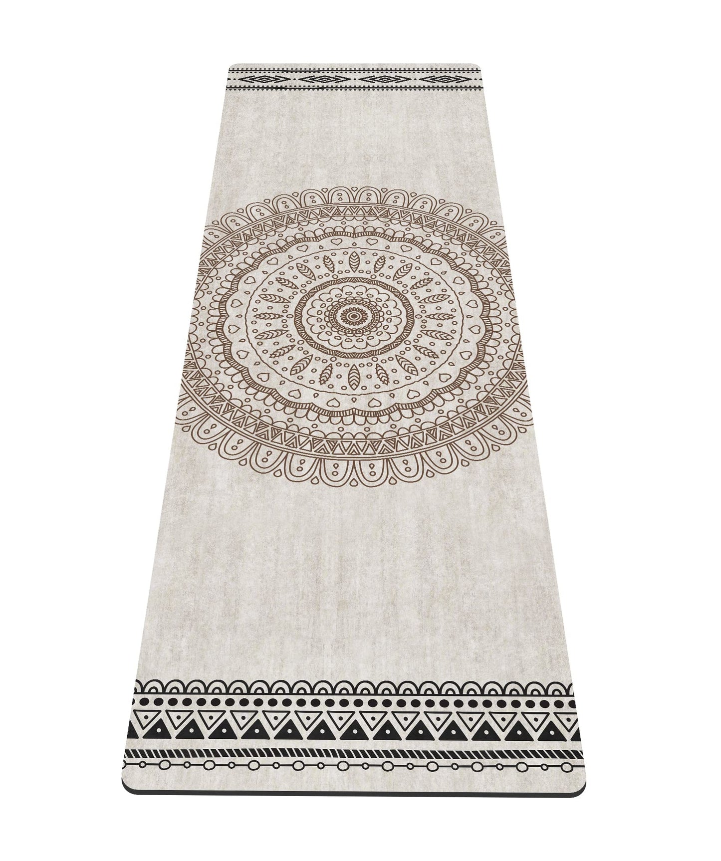 nuveti Yoga Mat Print Extra Thick TPE Non Slip Fitness Exercise Mat with Carrying Bag,72"x24" Extra Thick 6MM Exercise & Workout Mat for Yoga, Pilates Fitness and Floor Exercises