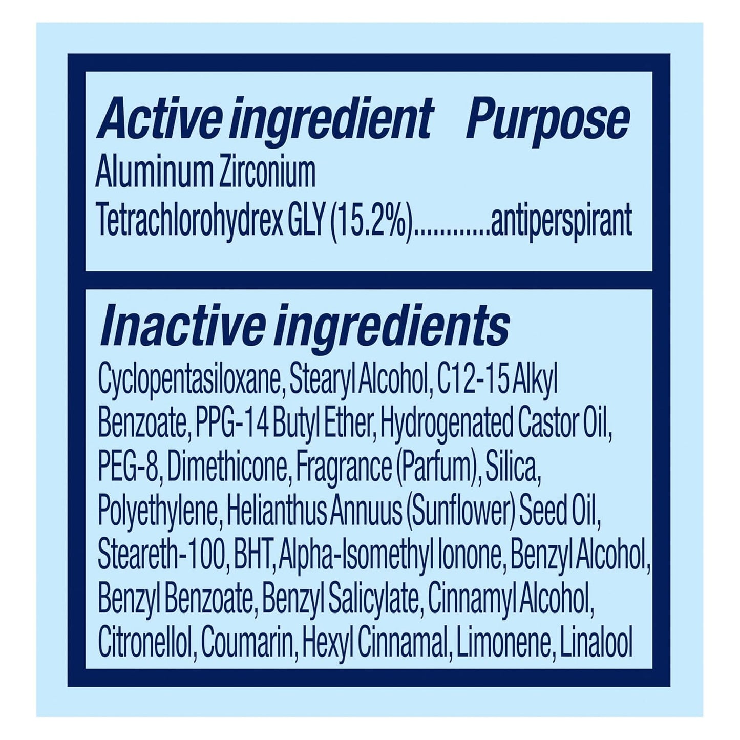 Dove Invisible Solid Antiperspirant Deodorant Stick for Women, Powder, For All Day Underarm Sweat & Odor Protection 2.6 oz 2 Count