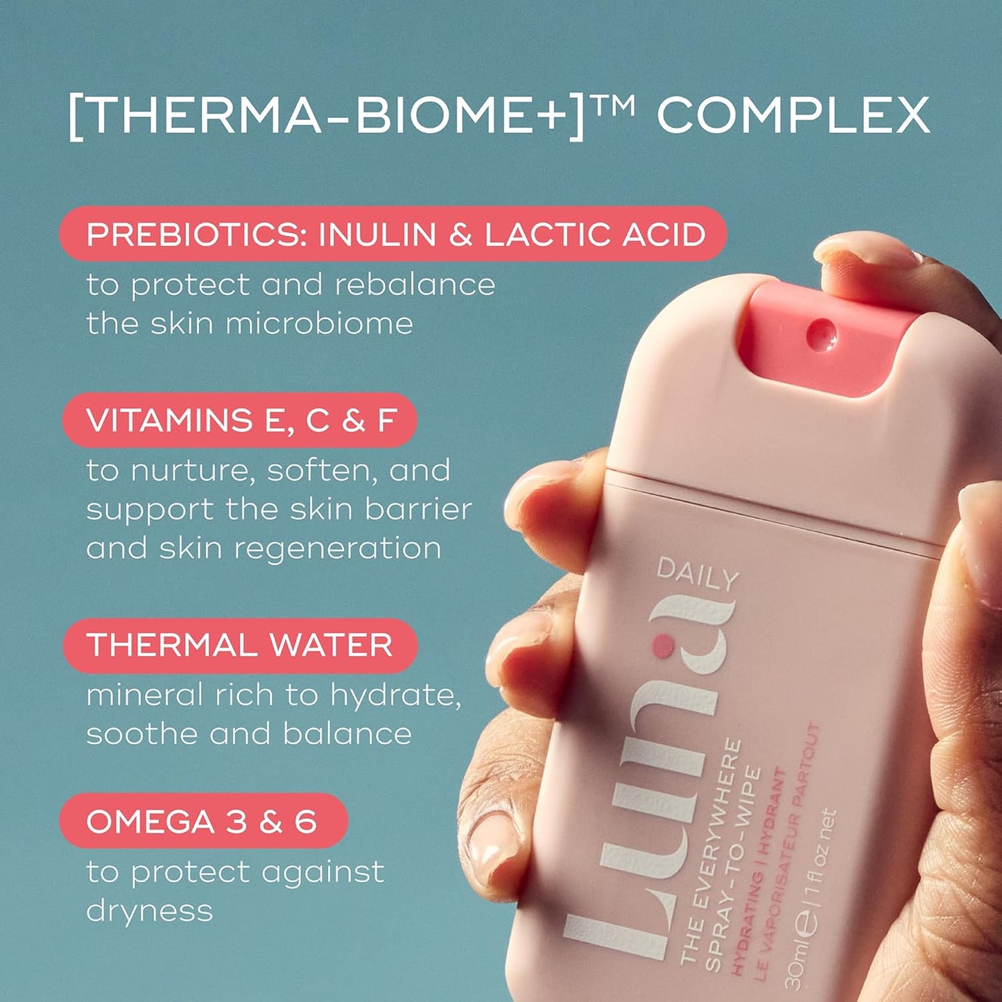 Body Cleansing Spray | Hydrating pH-Balanced Feminine & Body Mist | Gentle & Moisturizing for Intimate Hygiene, Underarms & Private Parts | Travel Essential for Women, Gym & Daily Care,30ml