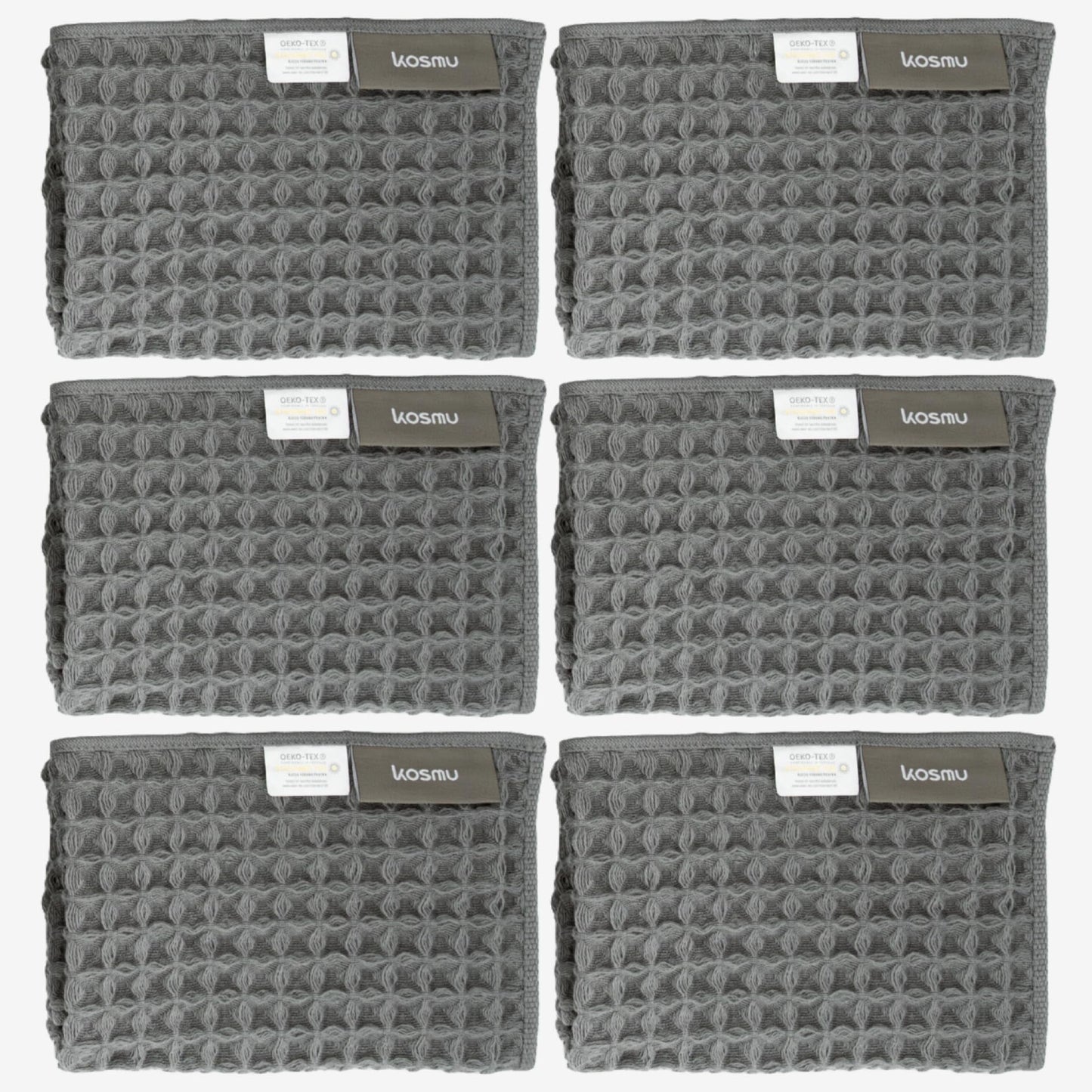 Luxury Japanese Cotton Waffle Bath Towel | Plush, Absorbent, and Quick Dry (Coral Orange, Hand Towel, 32" x 16")