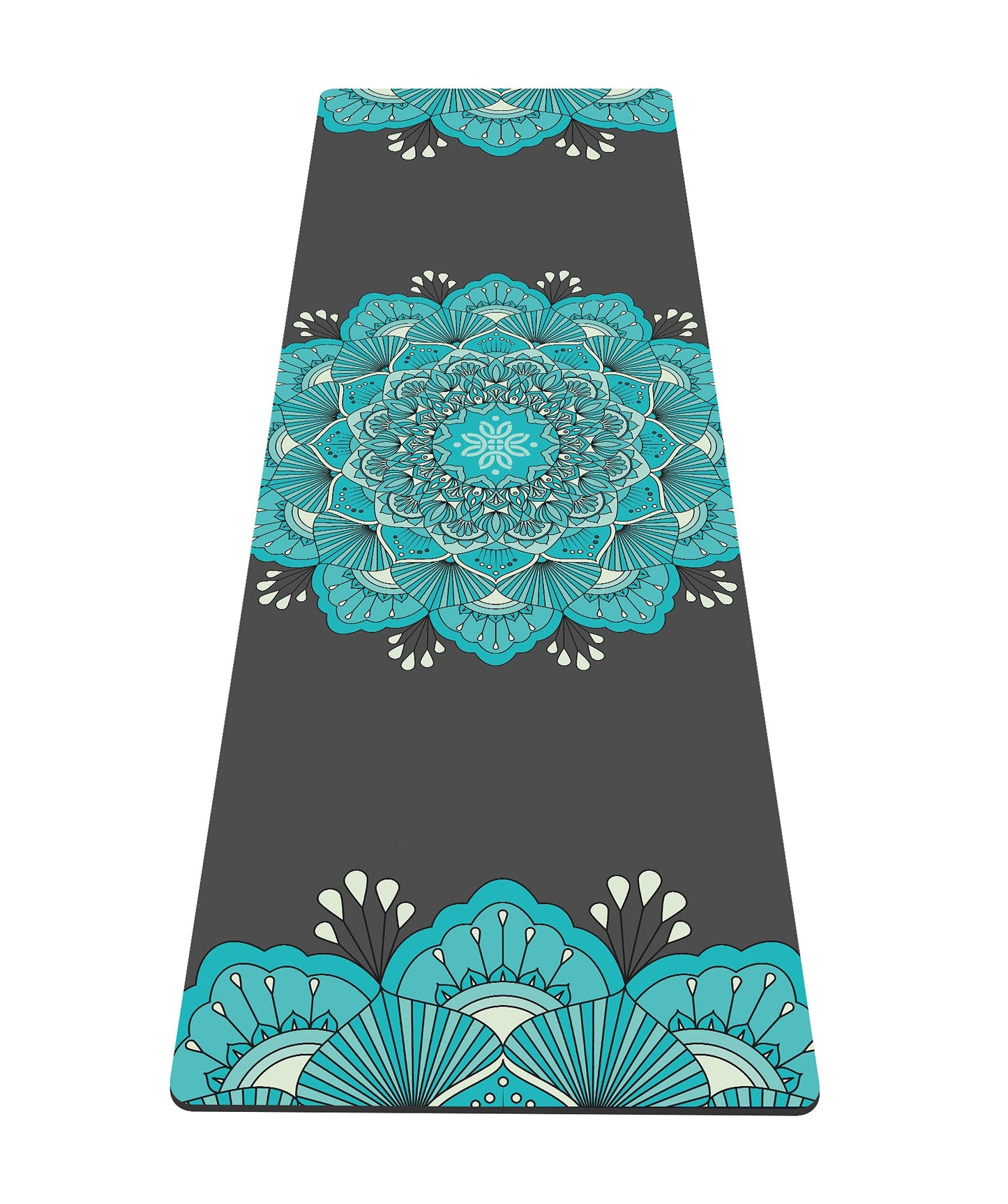 nuveti Yoga Mat Print Extra Thick TPE Non Slip Fitness Exercise Mat with Carrying Bag,72"x24" Extra Thick 6MM Exercise & Workout Mat for Yoga, Pilates Fitness and Floor Exercises