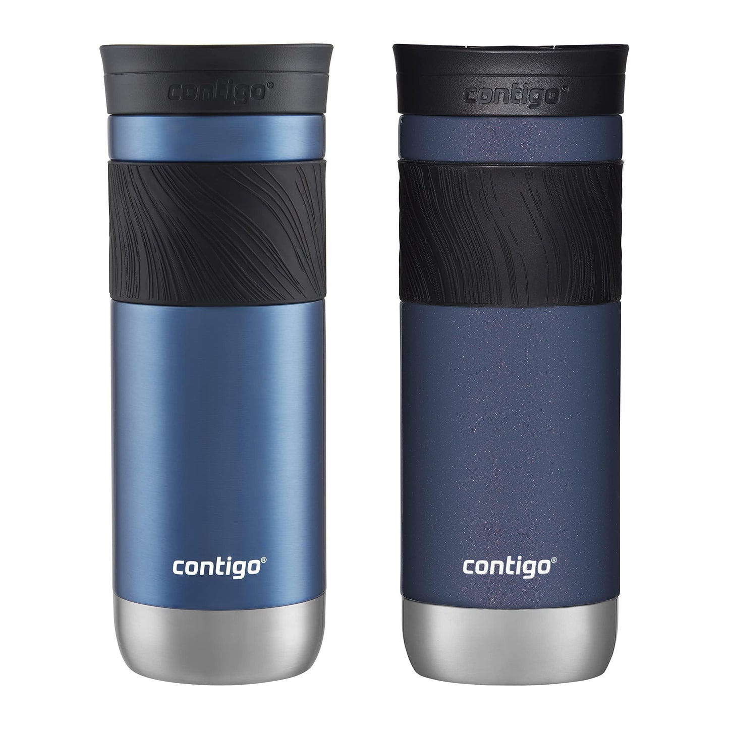 Contigo Byron Vacuum-Insulated Stainless Steel Travel Mug, 20oz - Leak-Proof Lid, BPA-Free, Blue Corn - Perfect Reusable Cup for Coffee or Water; hot and cold beverage holder