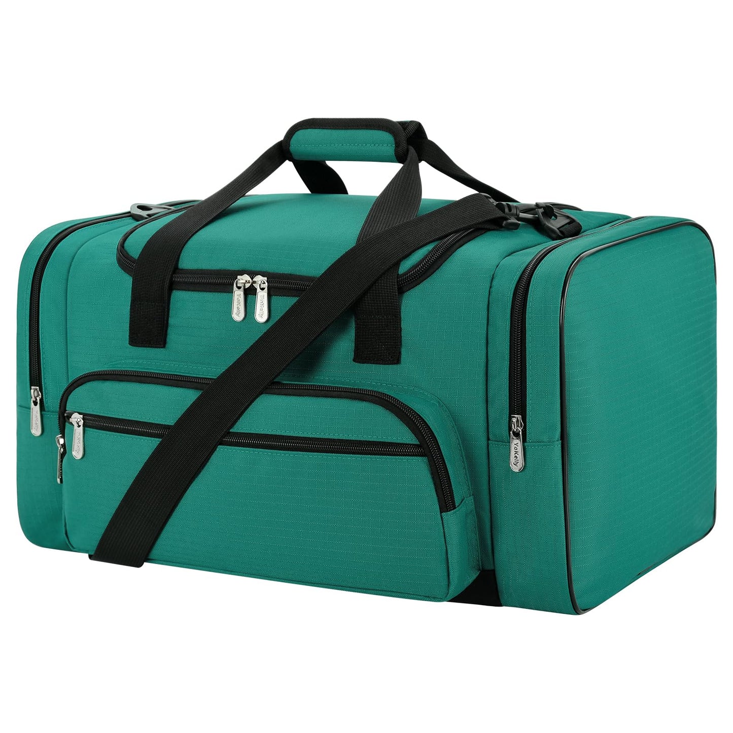 Sports Duffel Bag 20 inch for Travel Gym - Black