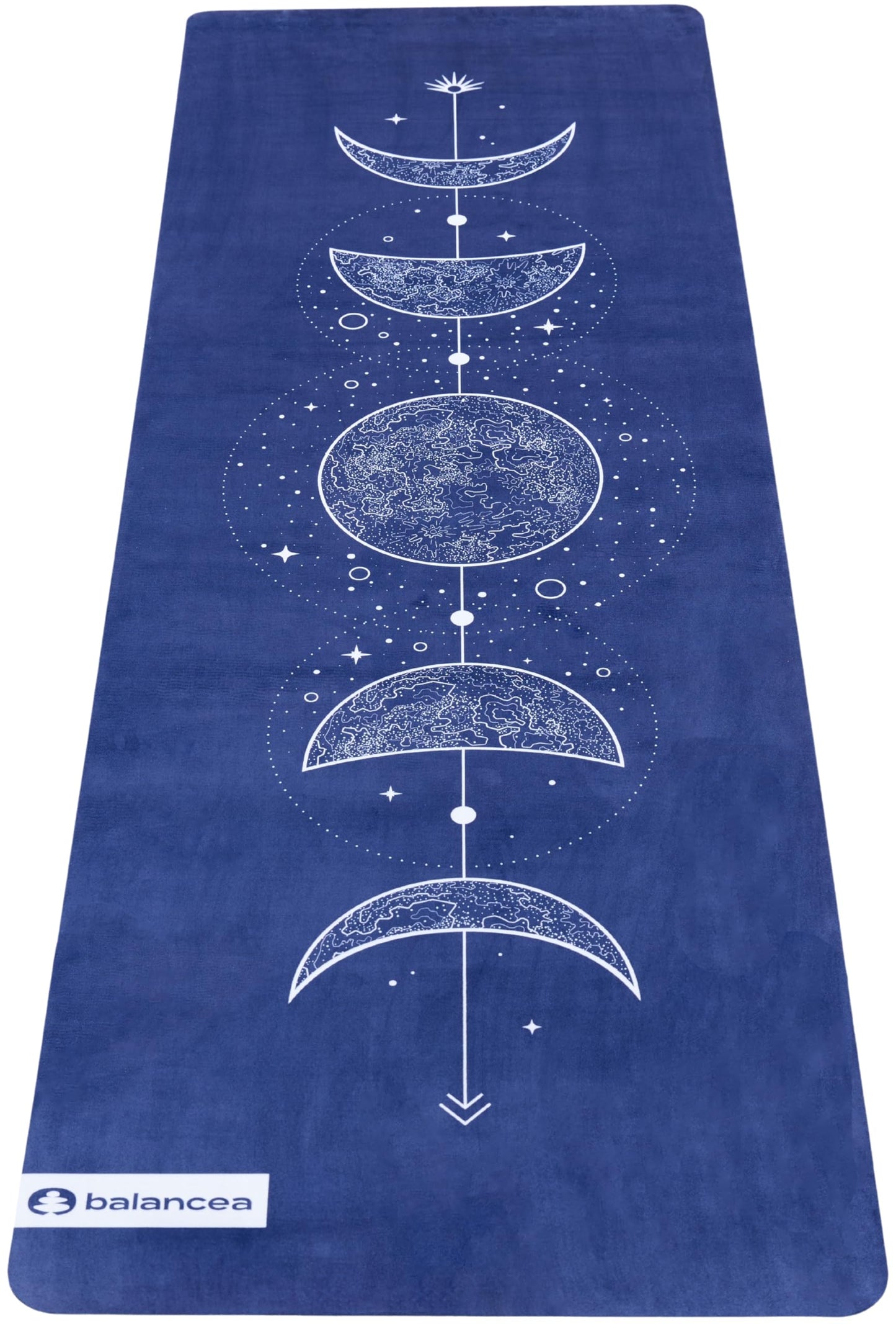 Yoga Mat 5mm Non Slip Suede & TPE - Eco-Friendly Fitness & Exercise Mat for Home Gym, Pilates, Hot Yoga, and Meditation - Lightweight Durable 72 x 24 inch Workout Mat for Women & Men