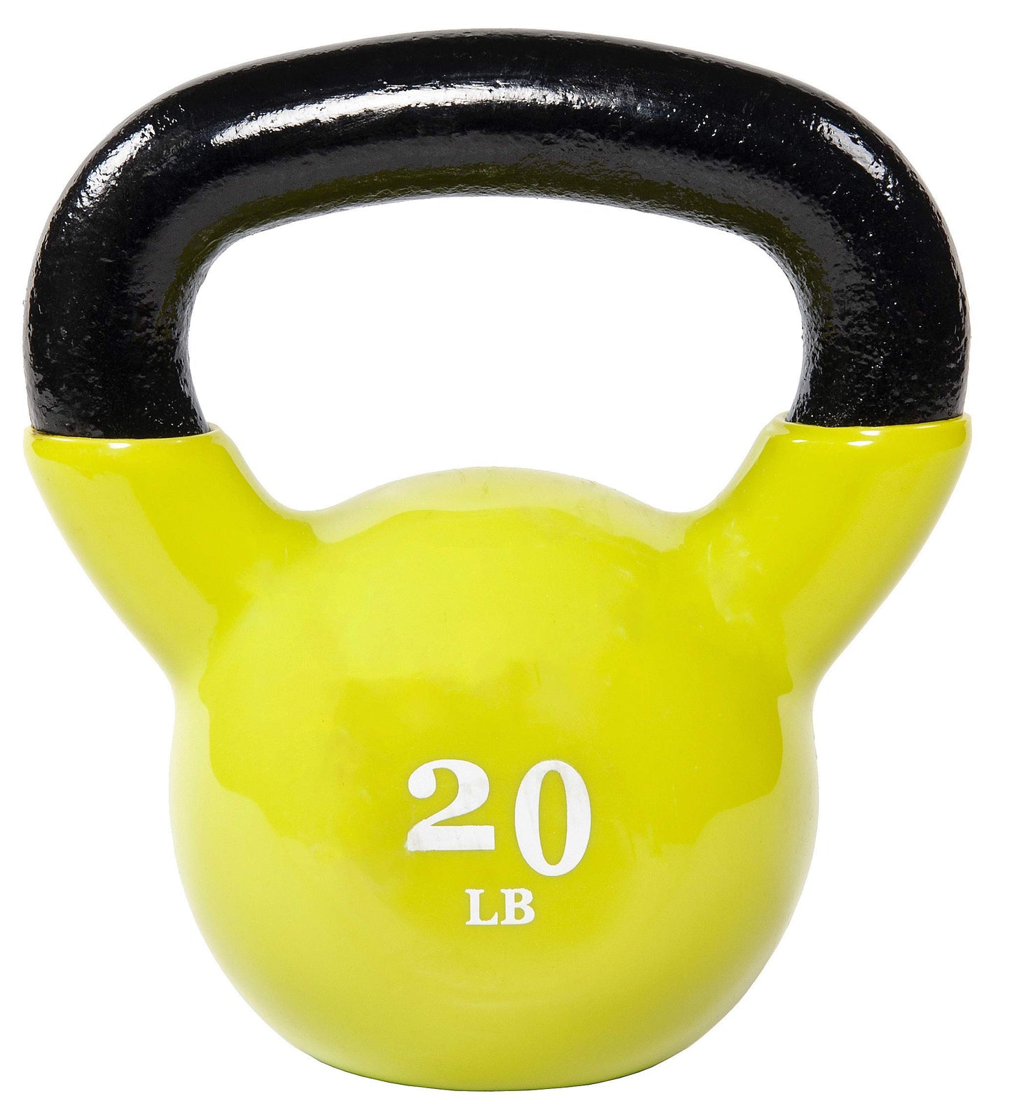 All-Purpose Color Vinyl Coated Kettlebell, 5-50 Pounds
