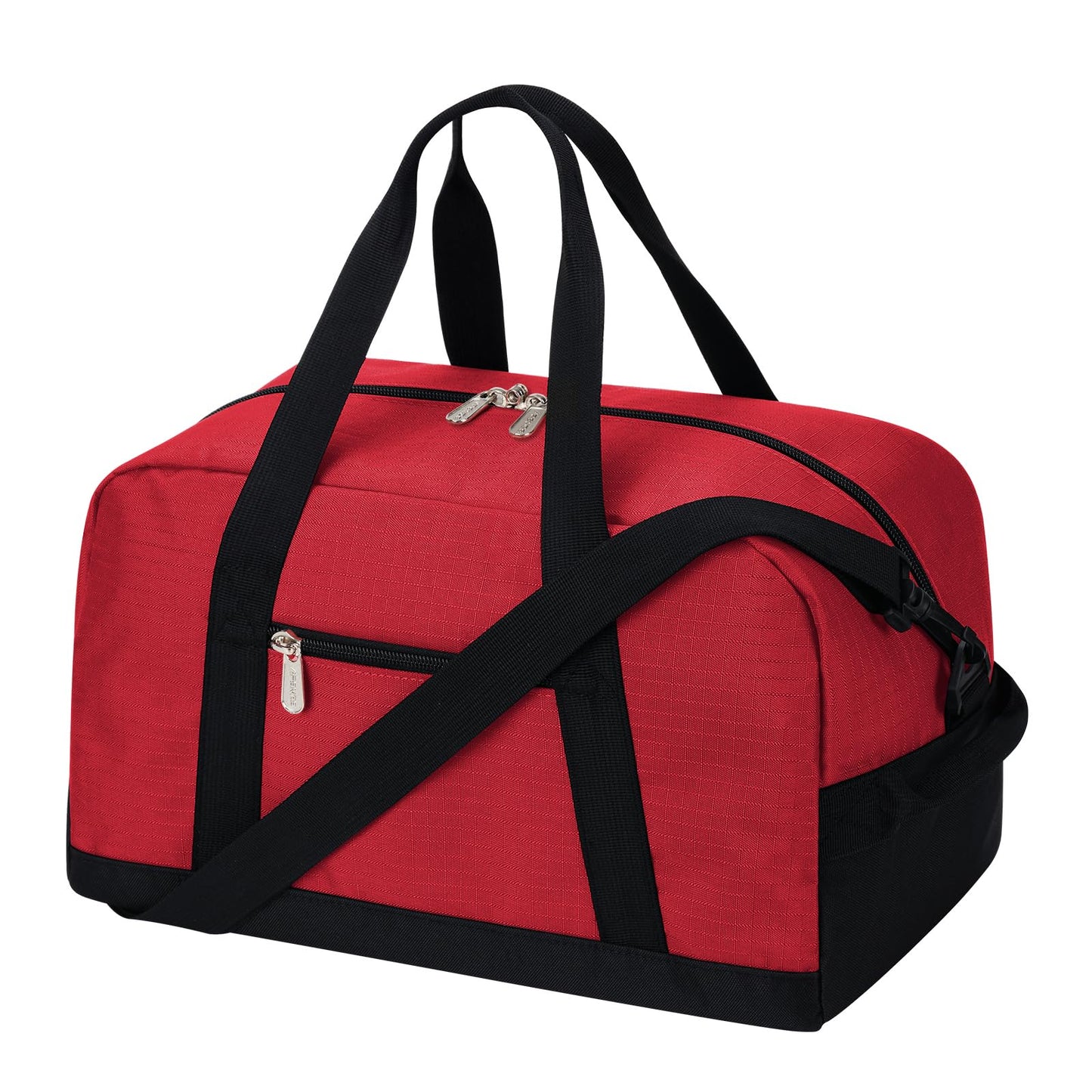 Small Gym Bag 14 inch lightweight Carry On Mini Duffel Bag for Travel Sport - Black
