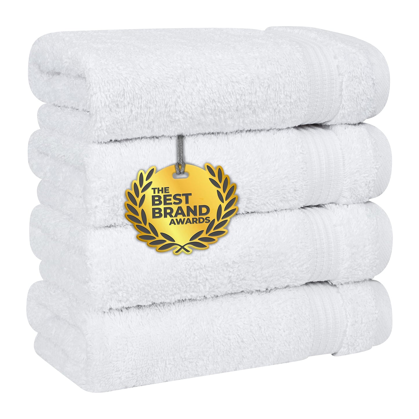 Cotton Paradise 6 Piece Towel Set, 100% Cotton Soft Absorbent Turkish Towels for Bathroom, 2 Bath Towels 2 Hand Towels 2 Washcloths, Red Towel Set