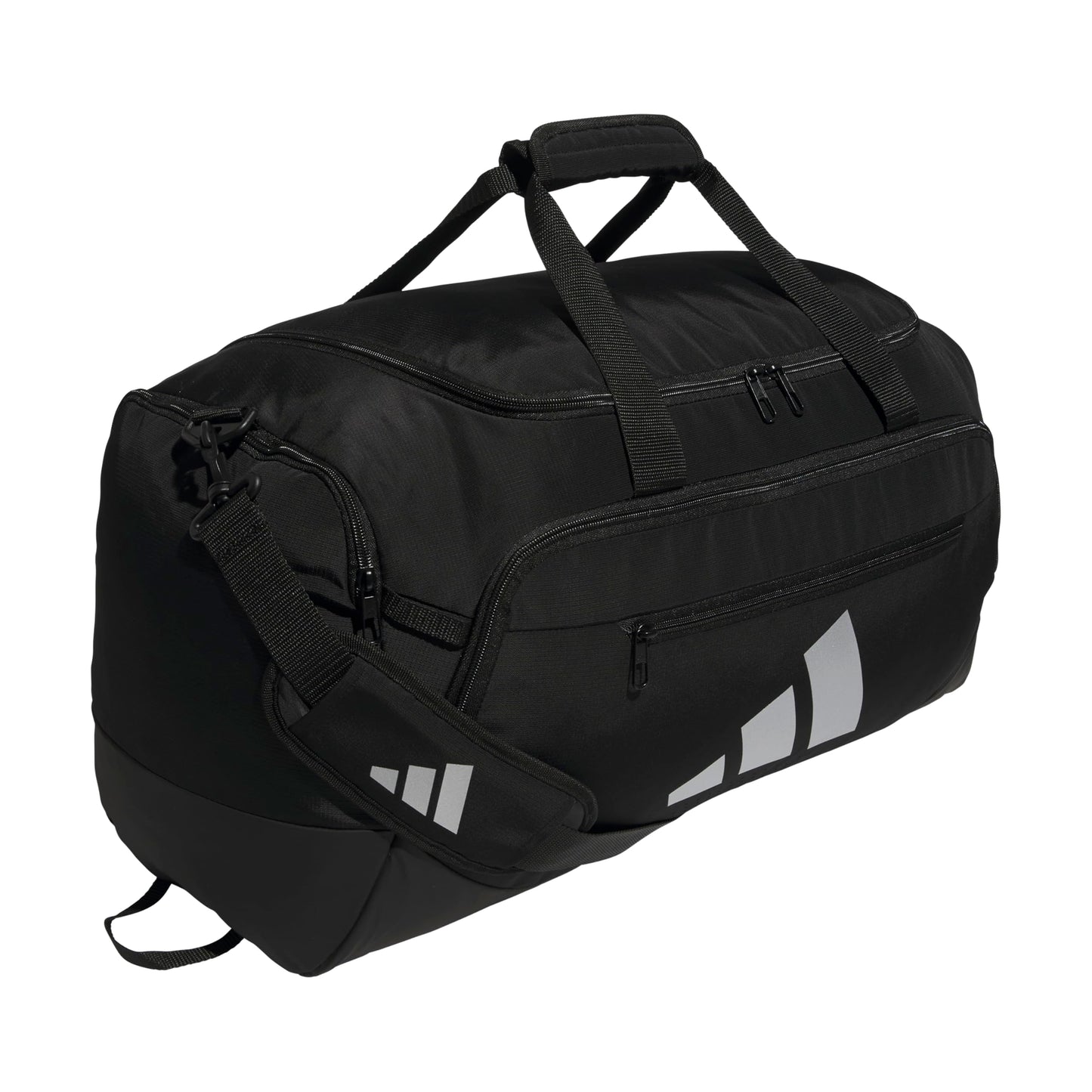 adidas Defender 5.0 Duffel, Durable Travel Gym Sports Bag for Men and Women