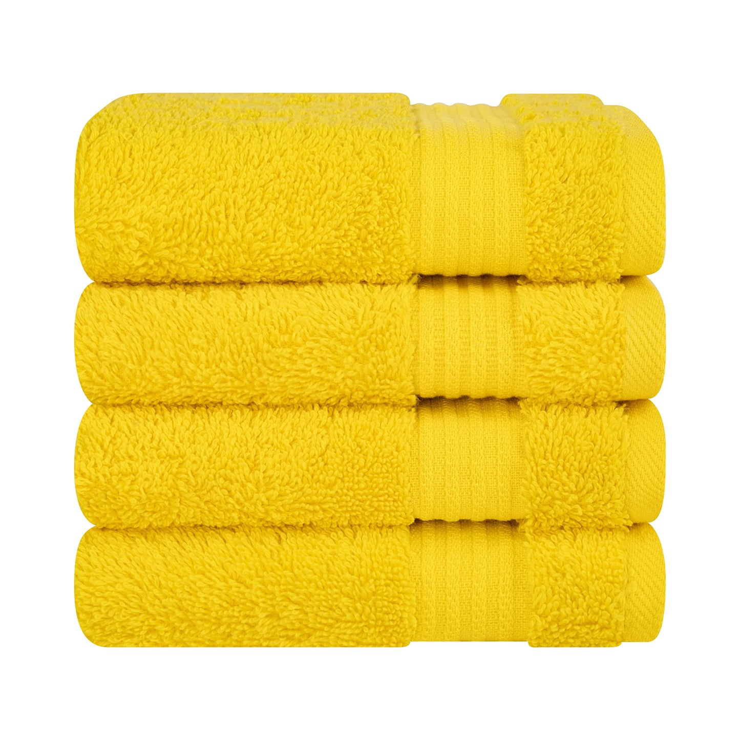 Cotton Paradise 6 Piece Towel Set, 100% Cotton Soft Absorbent Turkish Towels for Bathroom, 2 Bath Towels 2 Hand Towels 2 Washcloths, Coral Towel Set