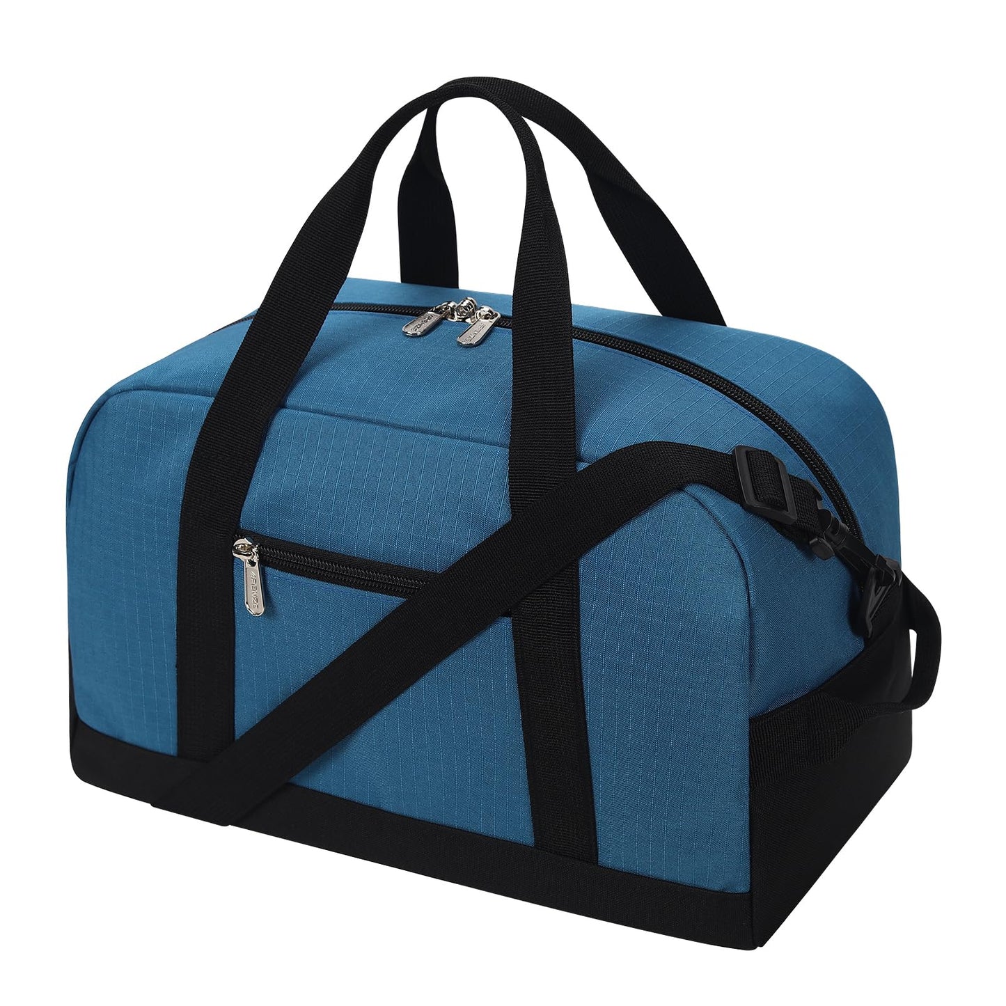 Small Gym Bag 14 inch lightweight Carry On Mini Duffel Bag for Travel Sport - Black