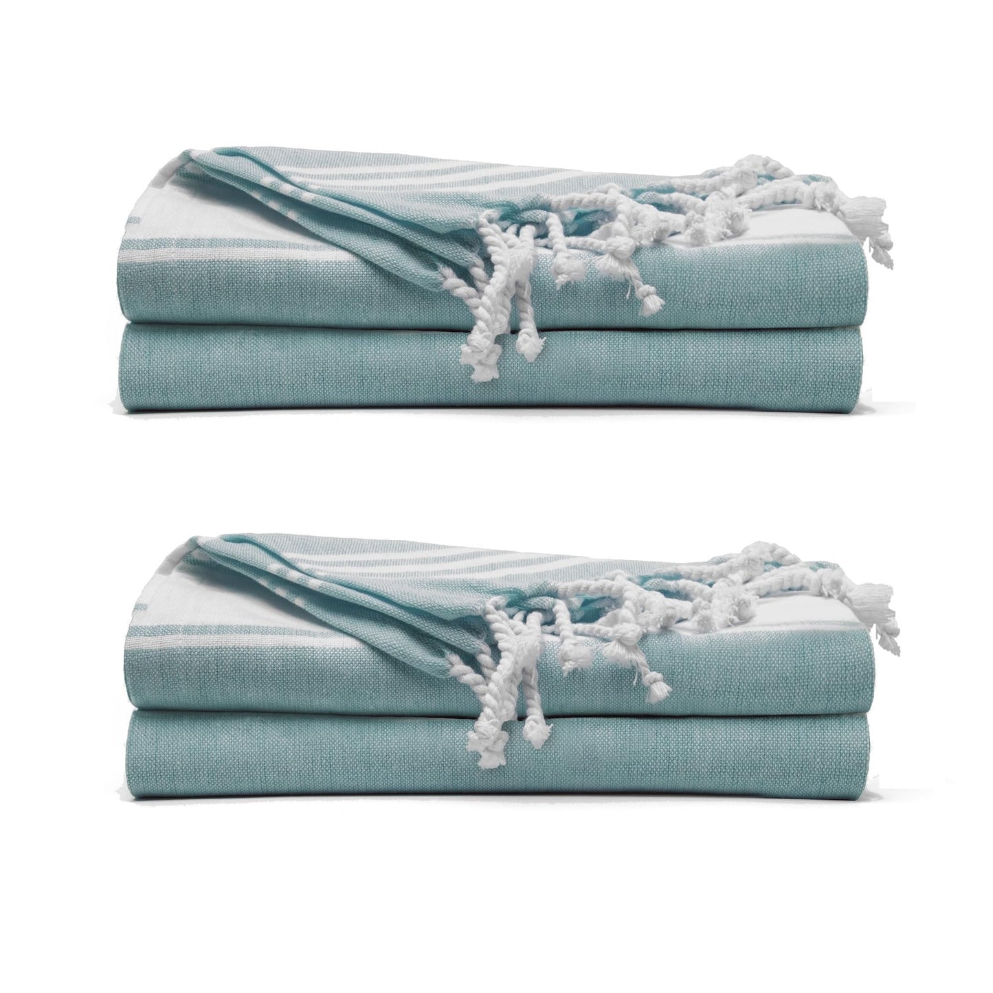 Cotton Turkish Beach Towel Towels Oversized 36"x72" Pool Absorbent Extra Large Quick Dry Sand Travel Towel (Beige, 4 Pack)