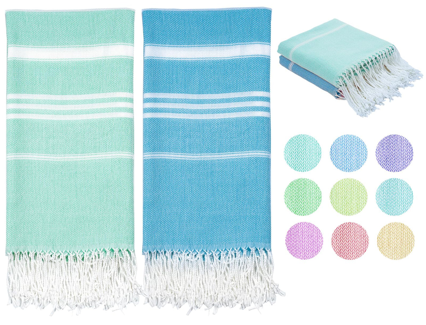 Thin Turkish Beach Towel Quick Dry Absorbent Cotton Lightweight Bath Pool Towels Extra Large Oversized Sand Free Beach Stuff Cloud Adults Gift