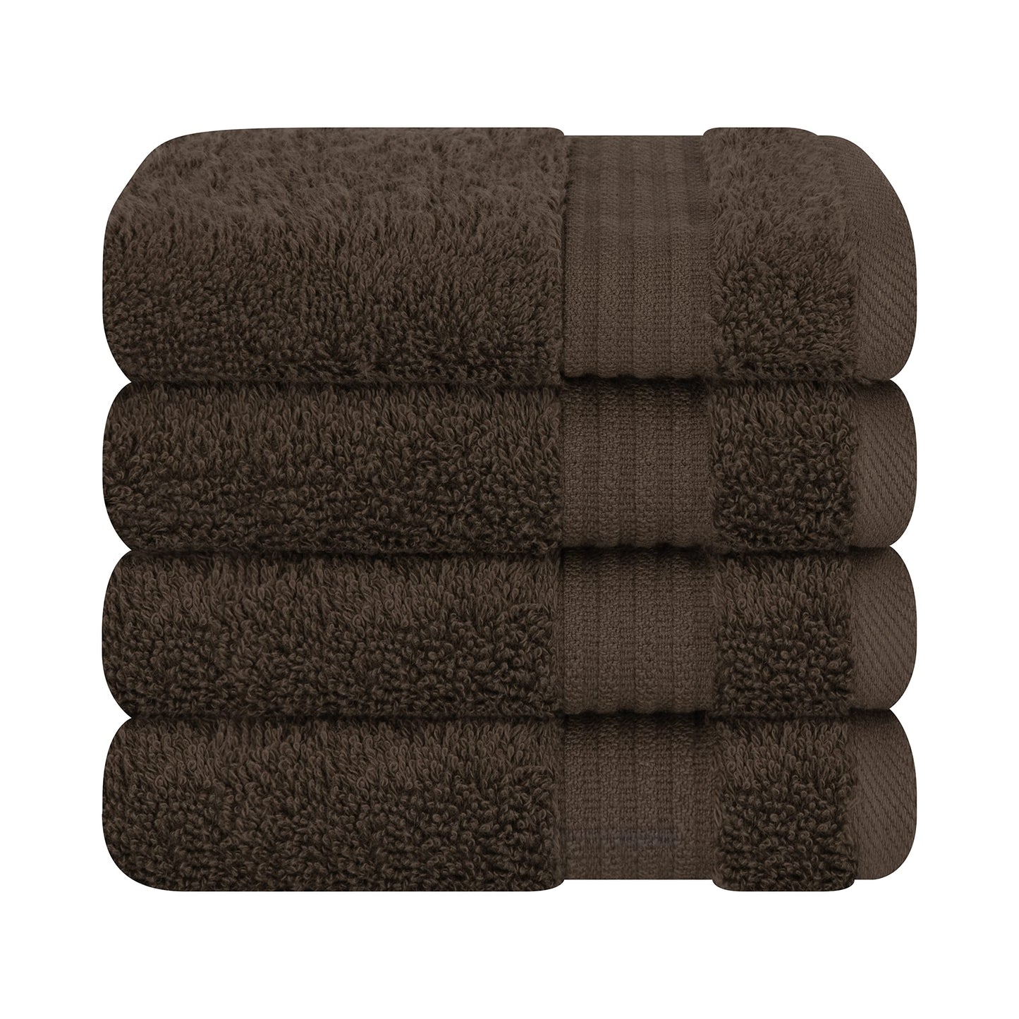 Cotton Paradise 6 Piece Towel Set, 100% Cotton Soft Absorbent Turkish Towels for Bathroom, 2 Bath Towels 2 Hand Towels 2 Washcloths, Lilac Towel Set