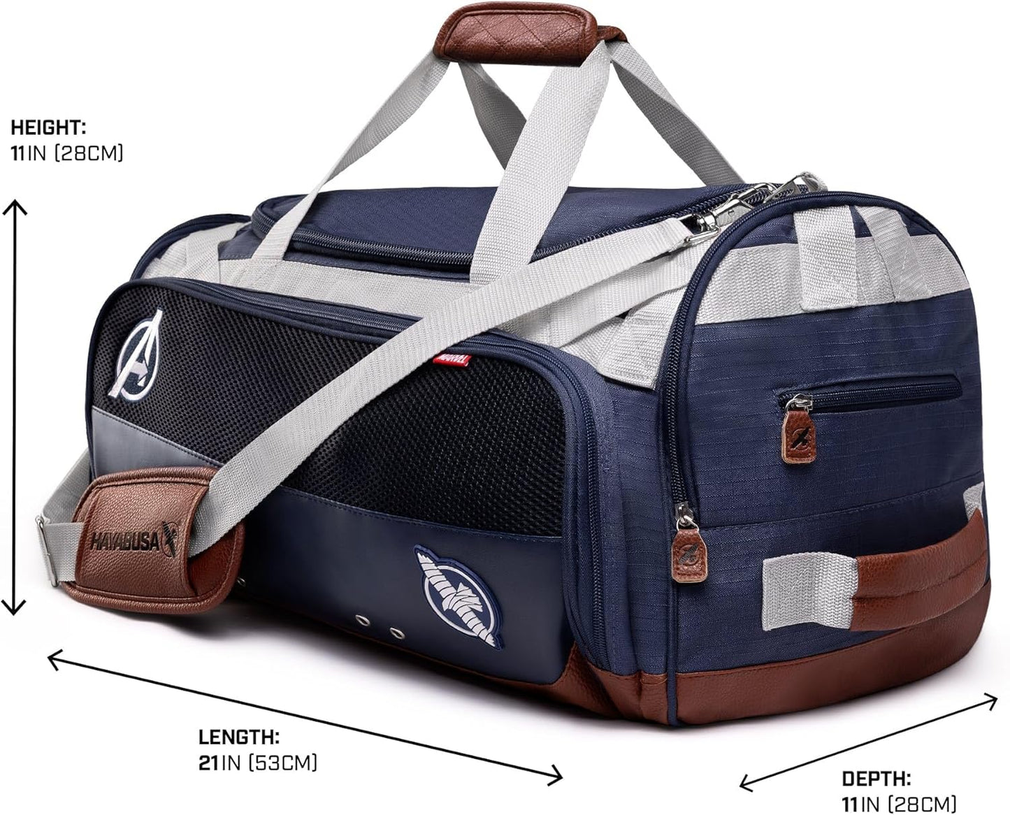 Hayabusa Marvel Hero Elite Captain America Gym Bag Officially Licensed - 50 Liters