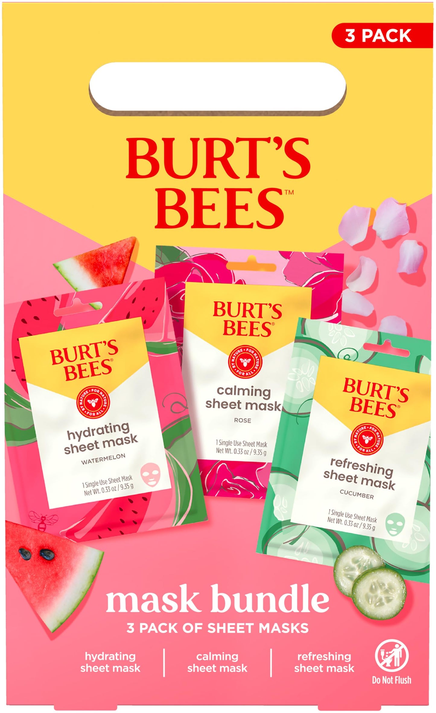 Burt's Bees Gifts Ideas, Tips and Toes Kit, 6 Travel Size Products - Pomegranate Moisturizing Lip Balm, 2 Hand Creams, Foot Cream, Cuticle Cream, and Hand Salve