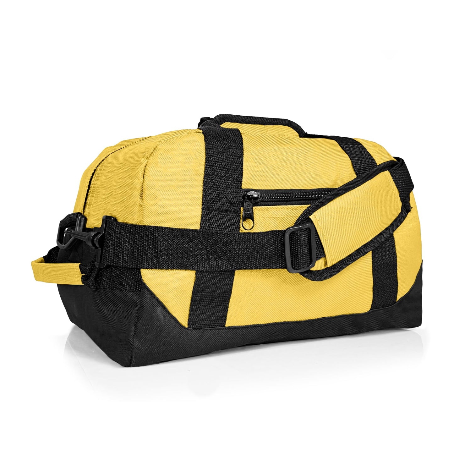 DALIX 14" Small Duffle Bag Two Toned Gym Travel Bag