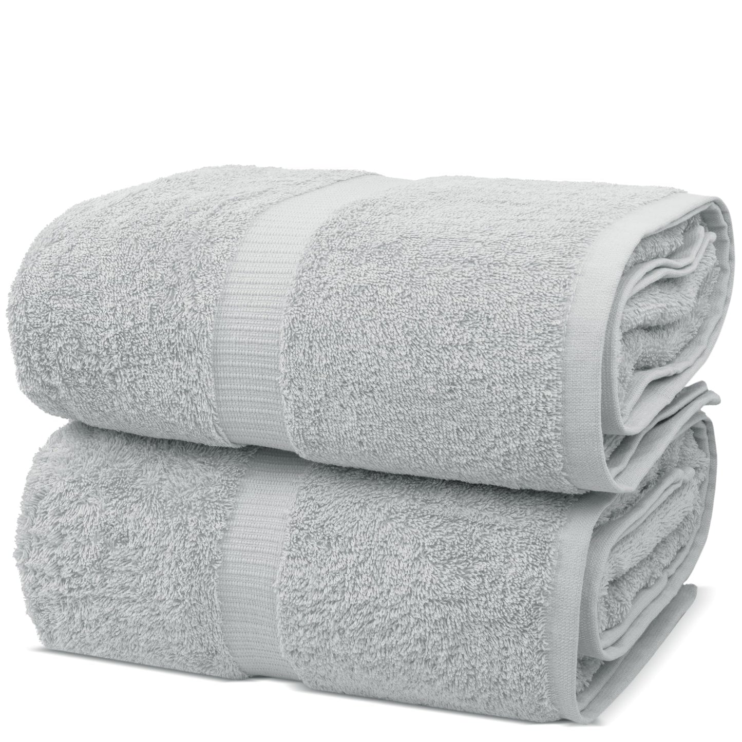 Chakir Turkish Linens | Hotel & Spa Quality 100% Cotton Premium Turkish Towels | Soft & Absorbent (4-Piece Bath Towels, Dark Gray)