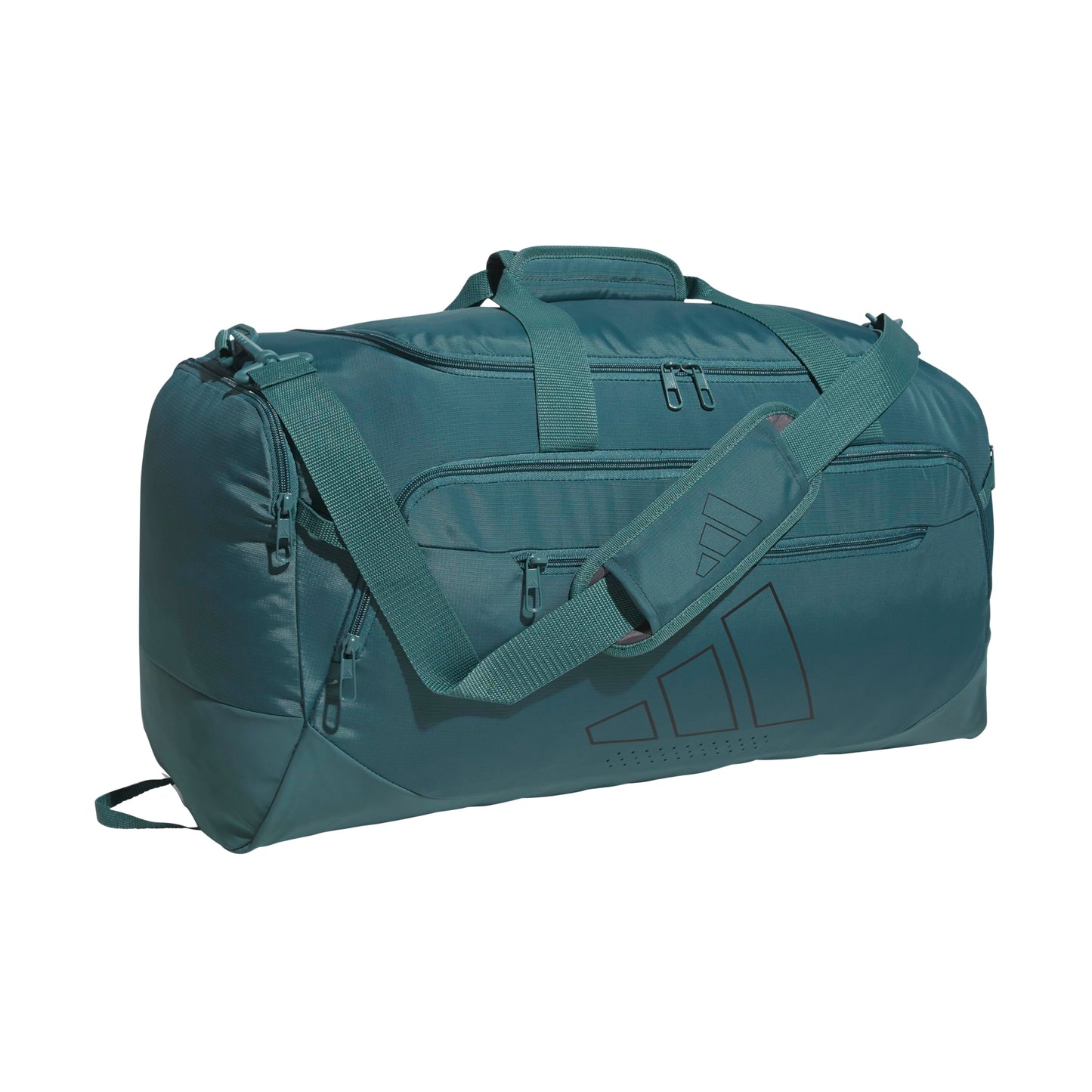 adidas Defender 5.0 Duffel, Durable Travel Gym Sports Bag for Men and Women