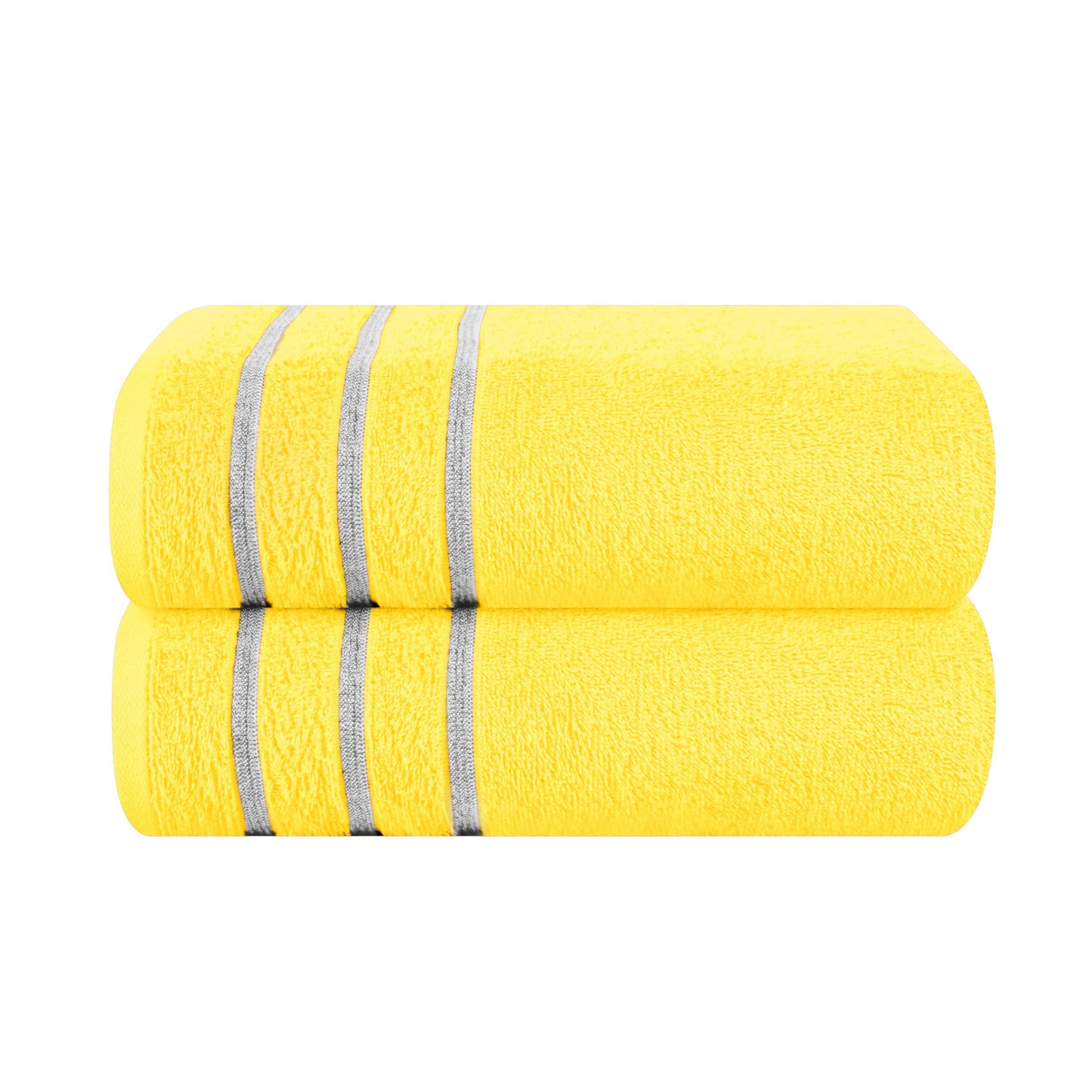 MyOwn Cotton 2 Pack Oversized Bath Towel Set 28x55 inches, Large Bath Towels, Ultra Absorbant Compact Quickdry & Lightweight Towel, Ideal for Gym Travel Camp Pool - Coral Orange, 71617