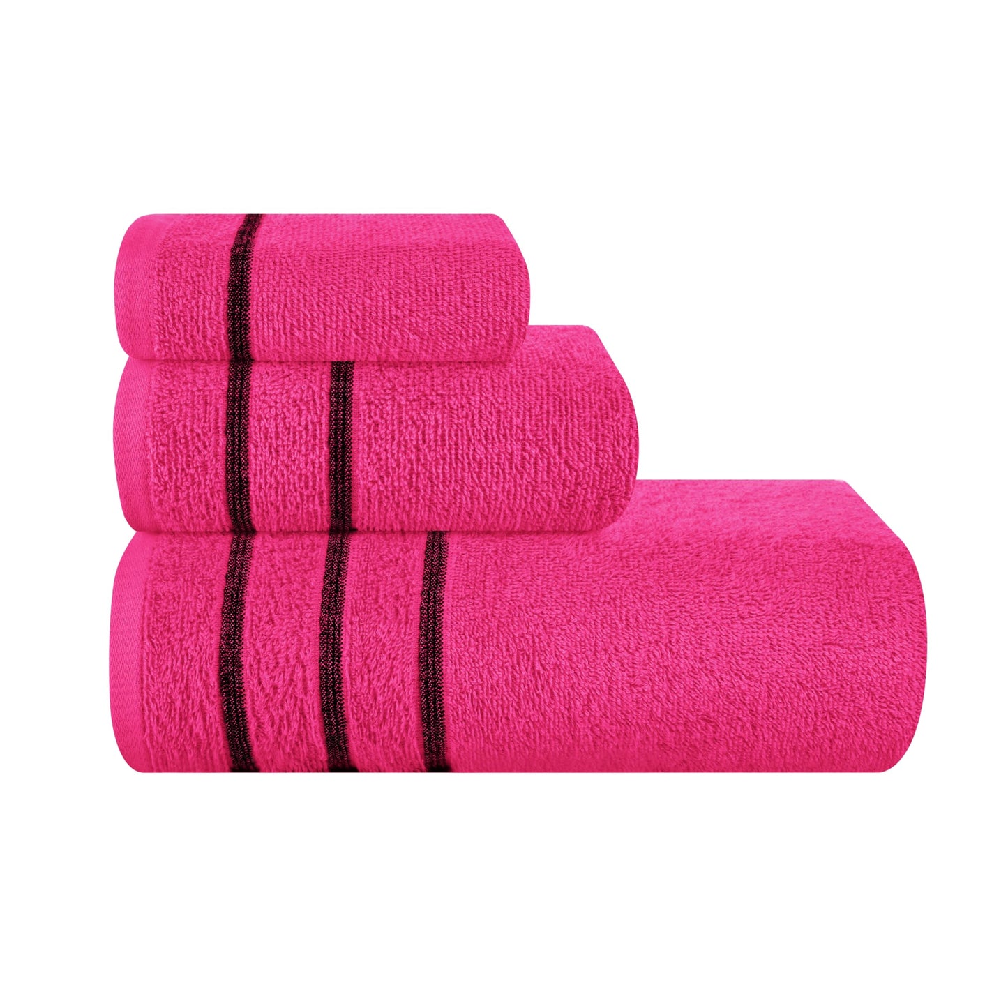 MyOwn Cotton 2 Pack Oversized Bath Towel Set 28x55 inches, Large Bath Towels, Ultra Absorbant Compact Quickdry & Lightweight Towel, Ideal for Gym Travel Camp Pool - Coral Orange, 71617