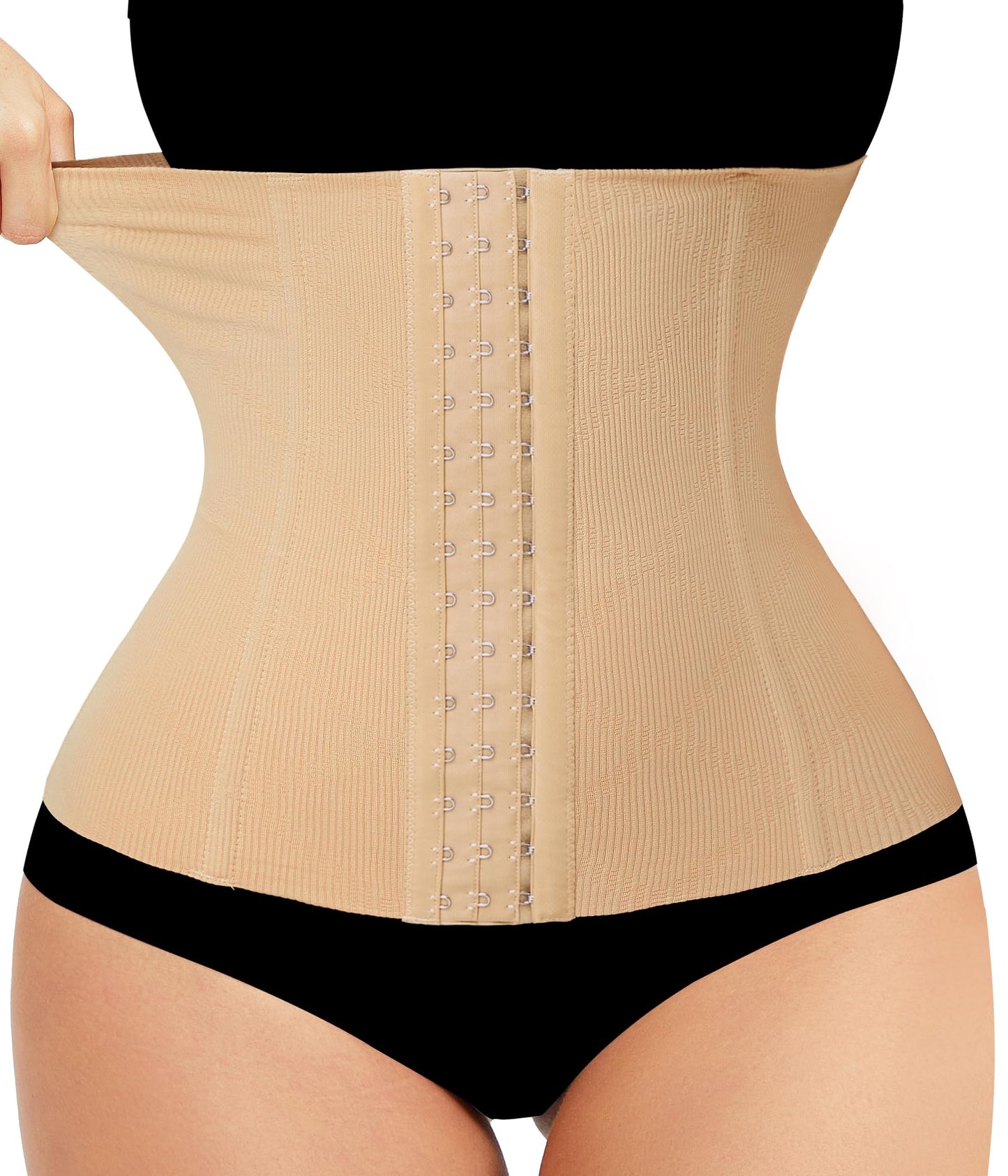 LODAY Waist Trainer Corset Shapewear Tummy Control Body Shaper Waist Cincher for Women Postpartum Belly Band Wrap