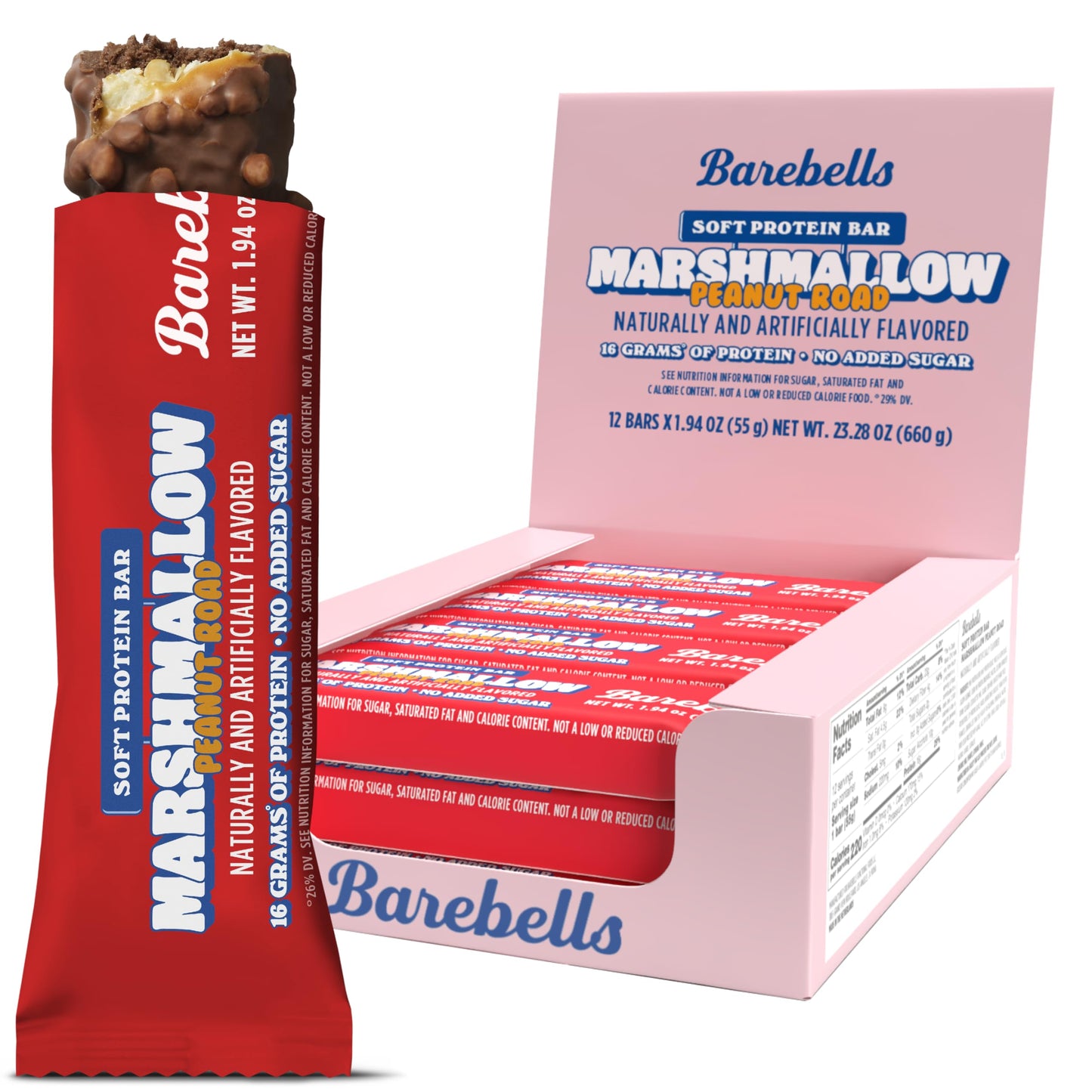 Barebells Protein Bars Variety Pack - 12 Count, 1.9oz Bars - Protein Snacks with 20g of High Protein - Chocolate Protein Bar with 1g of Total Sugars - Perfect on The Go Protein Snack & Breakfast Bars