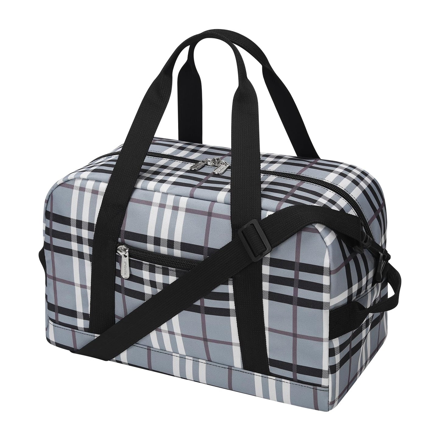 Small Gym Bag 14 inch lightweight Carry On Mini Duffel Bag for Travel Sport - Black