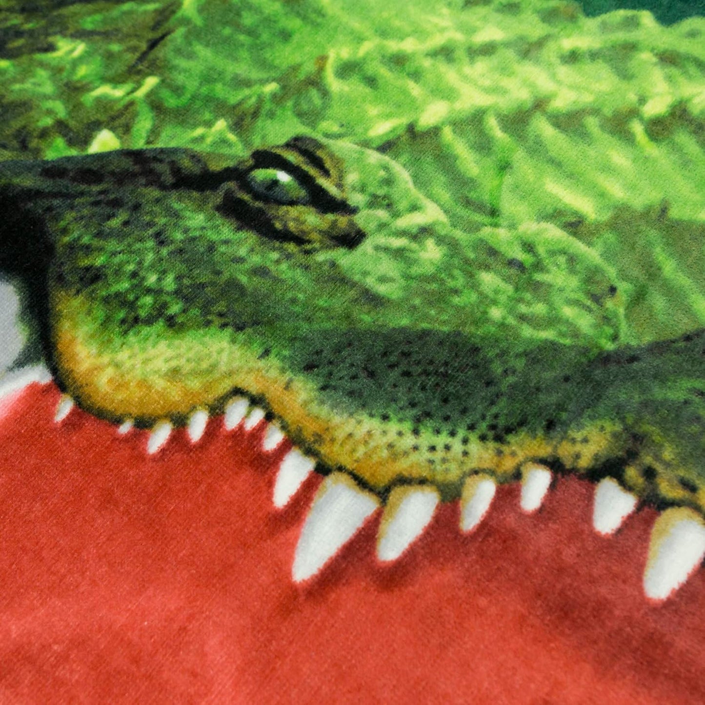 Alligator Towel Everglades Beach Towel 30 x 60 inches 100% Cotton - Eco-Friendly and Super Soft