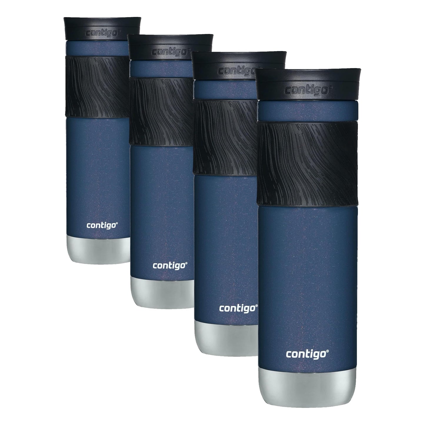 Contigo Byron Vacuum-Insulated Stainless Steel Travel Mug, 20oz - Leak-Proof Lid, BPA-Free, Blue Corn - Perfect Reusable Cup for Coffee or Water; hot and cold beverage holder