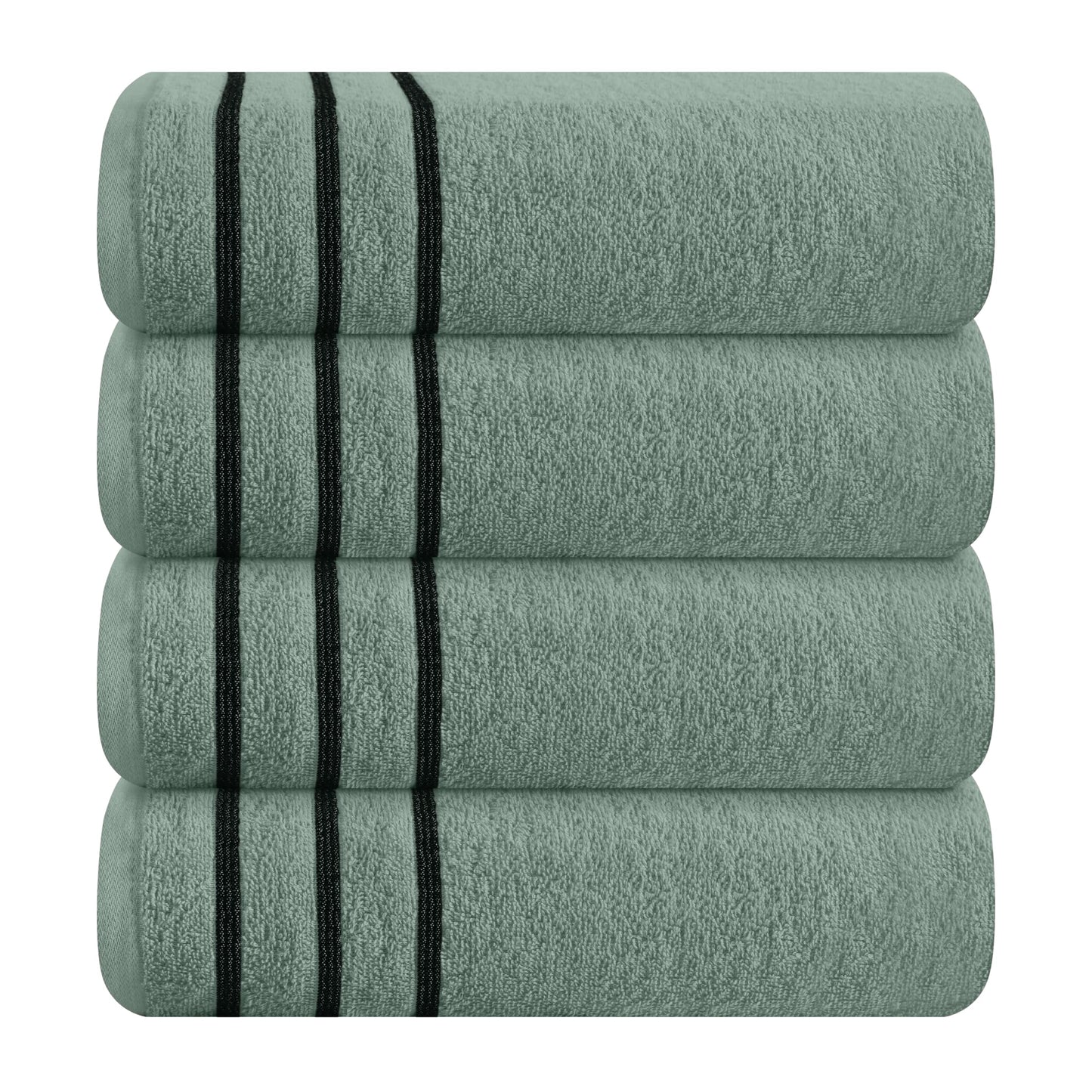 MyOwn Cotton 2 Pack Oversized Bath Towel Set 28x55 inches, Large Bath Towels, Ultra Absorbant Compact Quickdry & Lightweight Towel, Ideal for Gym Travel Camp Pool - Coral Orange, 71617