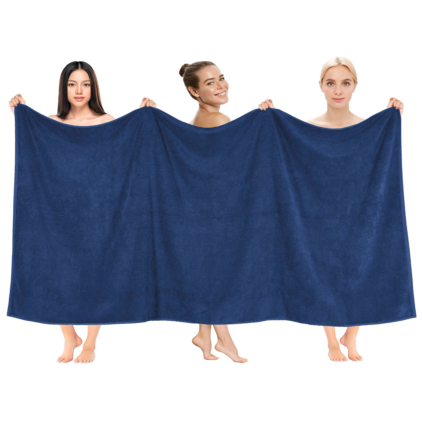 Cotton Paradise 6 Piece Towel Set, 100% Cotton Soft Absorbent Turkish Towels for Bathroom, 2 Bath Towels 2 Hand Towels 2 Washcloths, Lilac Towel Set