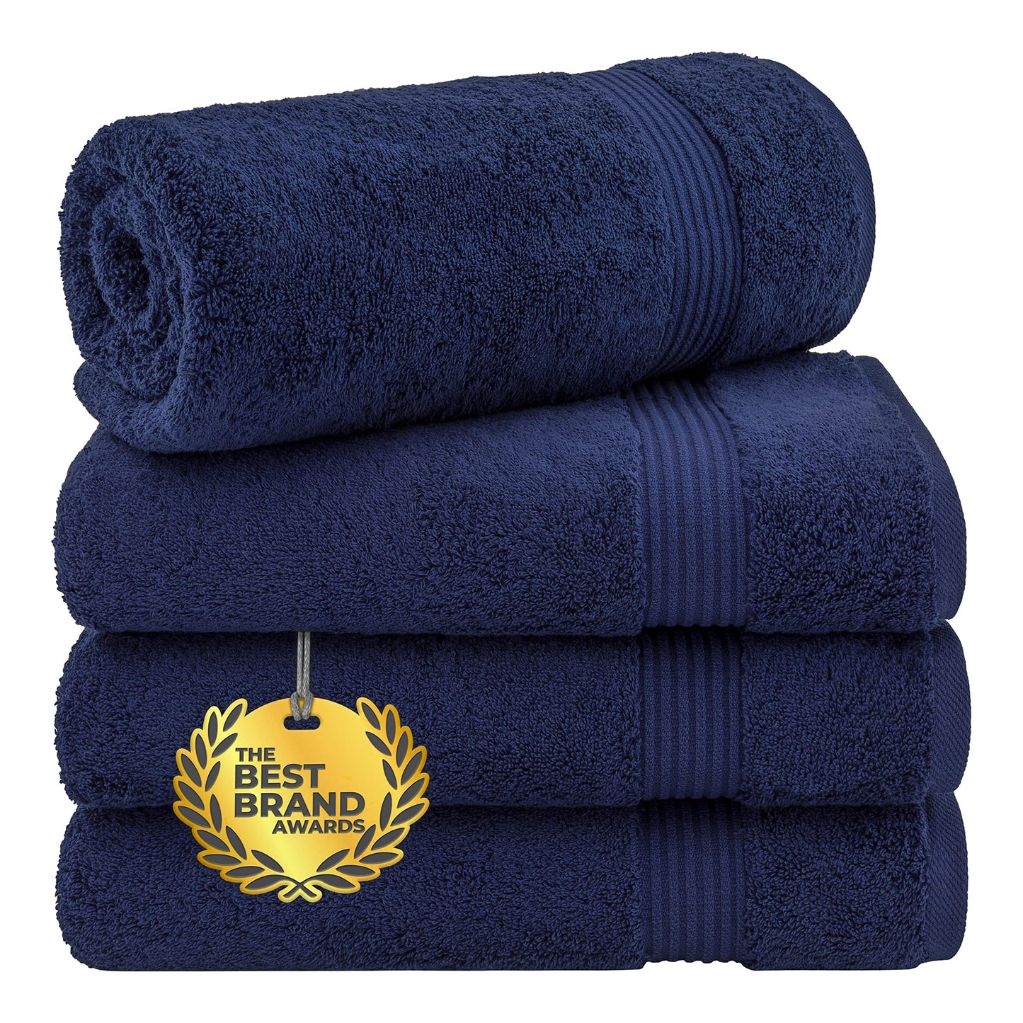 Cotton Paradise 6 Piece Towel Set, 100% Cotton Soft Absorbent Turkish Towels for Bathroom, 2 Bath Towels 2 Hand Towels 2 Washcloths, Lilac Towel Set