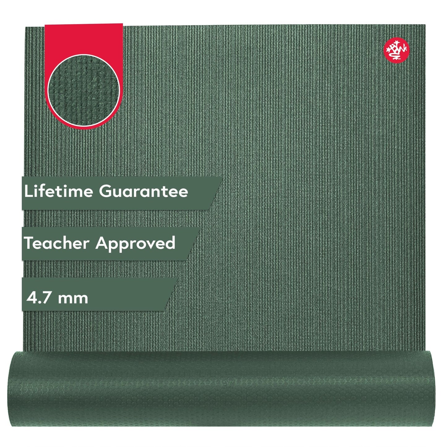 Manduka PROlite Yoga Mat 71" - 4.7mm | Lifetime Durability | Hygienic Construction | Teacher Approved | 71 x 24 inches | Elderberry