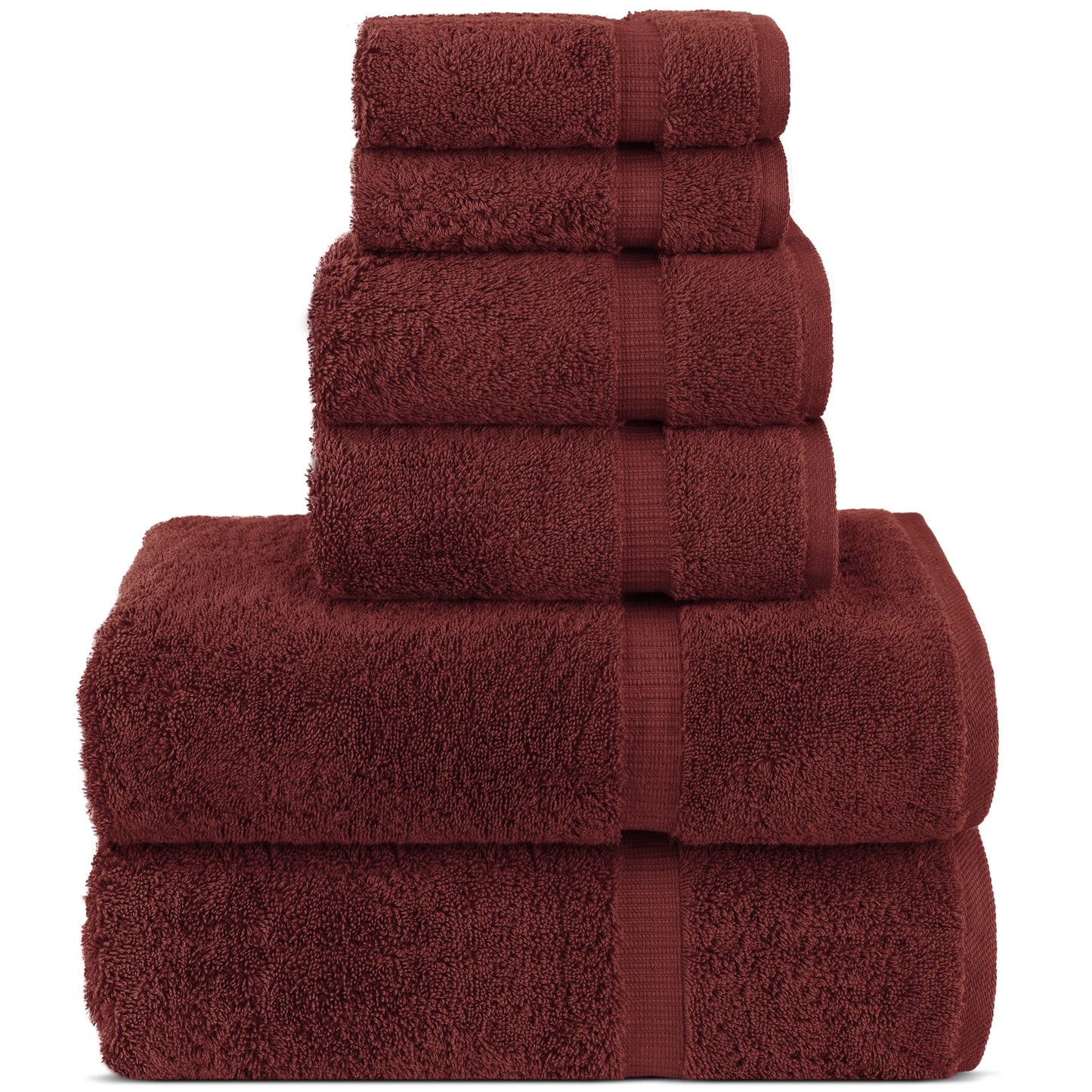 Chakir Turkish Linens | Hotel & Spa Quality 100% Cotton Premium Turkish Towels | Soft & Absorbent (4-Piece Bath Towels, Dark Gray)