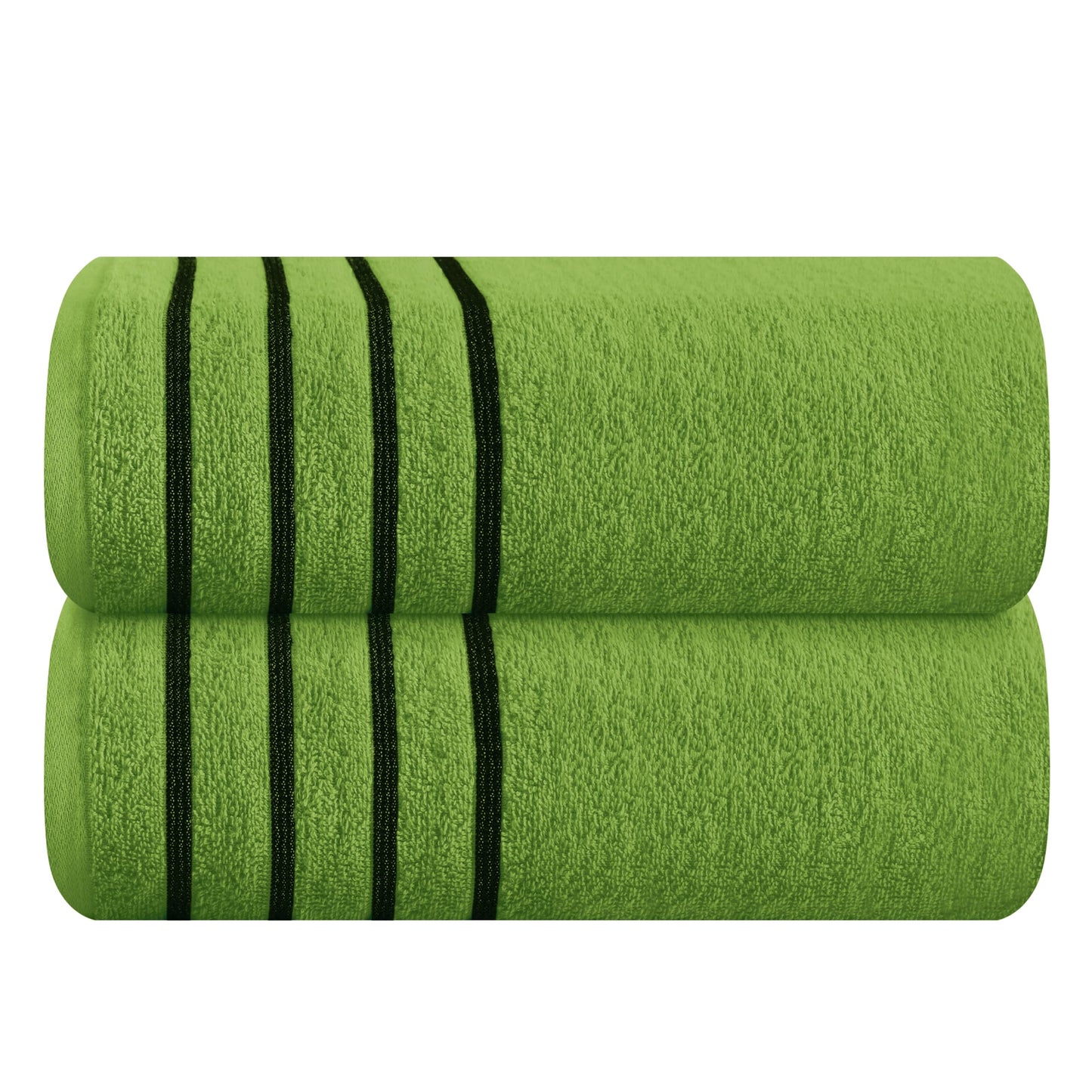 MyOwn Cotton 2 Pack Oversized Bath Towel Set 28x55 inches, Large Bath Towels, Ultra Absorbant Compact Quickdry & Lightweight Towel, Ideal for Gym Travel Camp Pool - Coral Orange, 71617