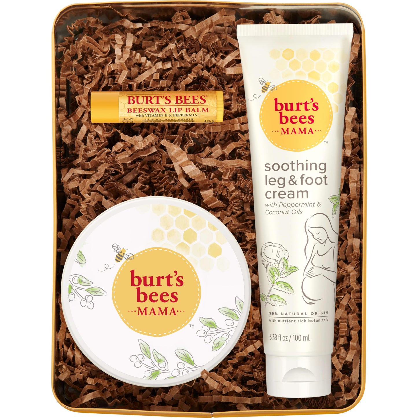 Burt's Bees Gifts Ideas, Tips and Toes Kit, 6 Travel Size Products - Pomegranate Moisturizing Lip Balm, 2 Hand Creams, Foot Cream, Cuticle Cream, and Hand Salve