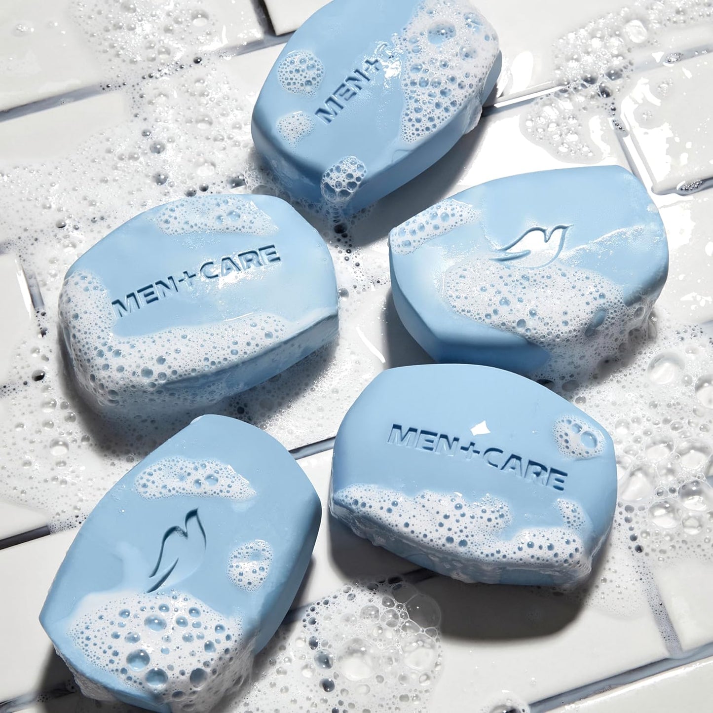 DOVE MEN + CARE Body Soap and Face Bar to Hydrate Skin Clean Comfort More Moisturizing Than Bar Soap 3.75 oz 6 Bars