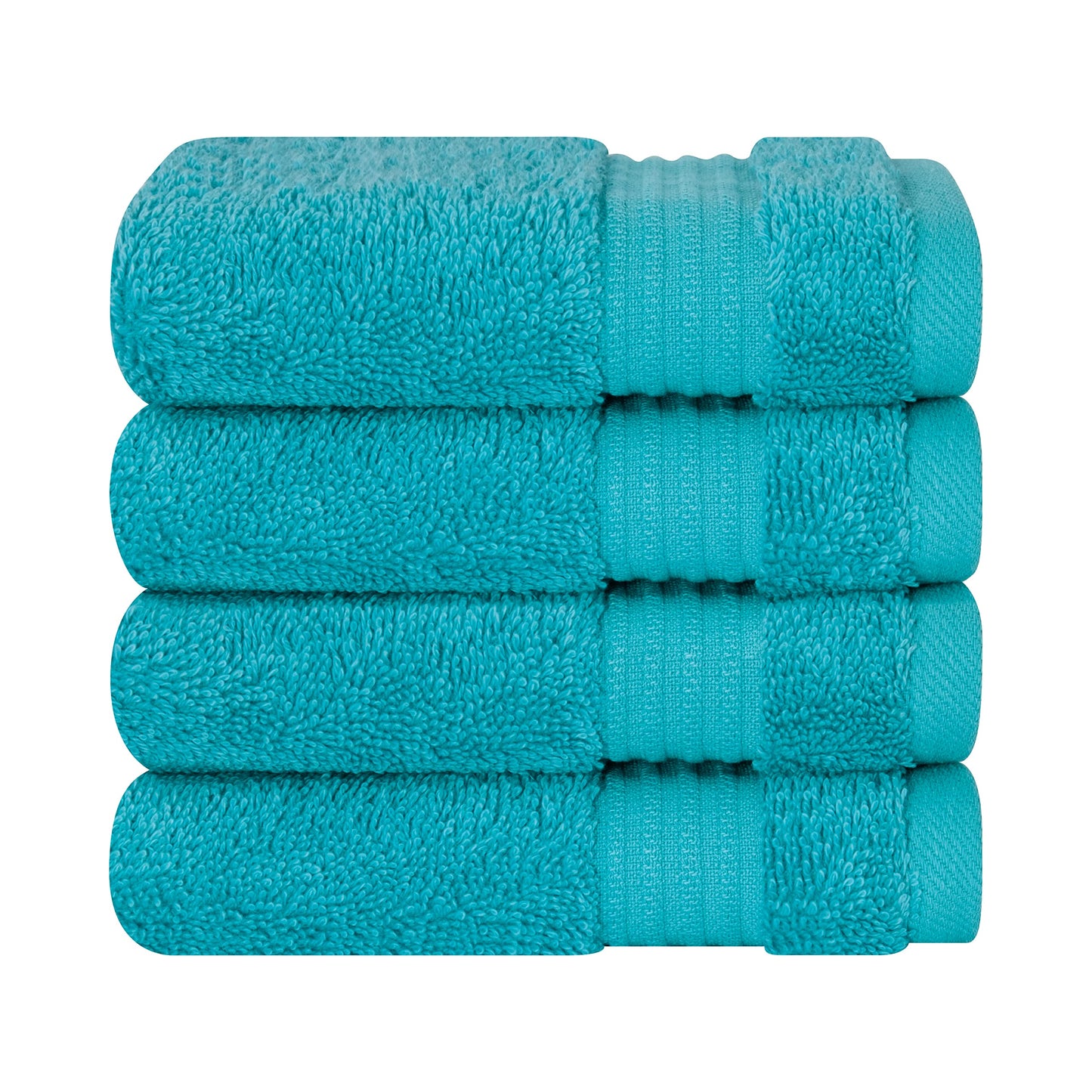 Cotton Paradise 6 Piece Towel Set, 100% Cotton Soft Absorbent Turkish Towels for Bathroom, 2 Bath Towels 2 Hand Towels 2 Washcloths, Lilac Towel Set