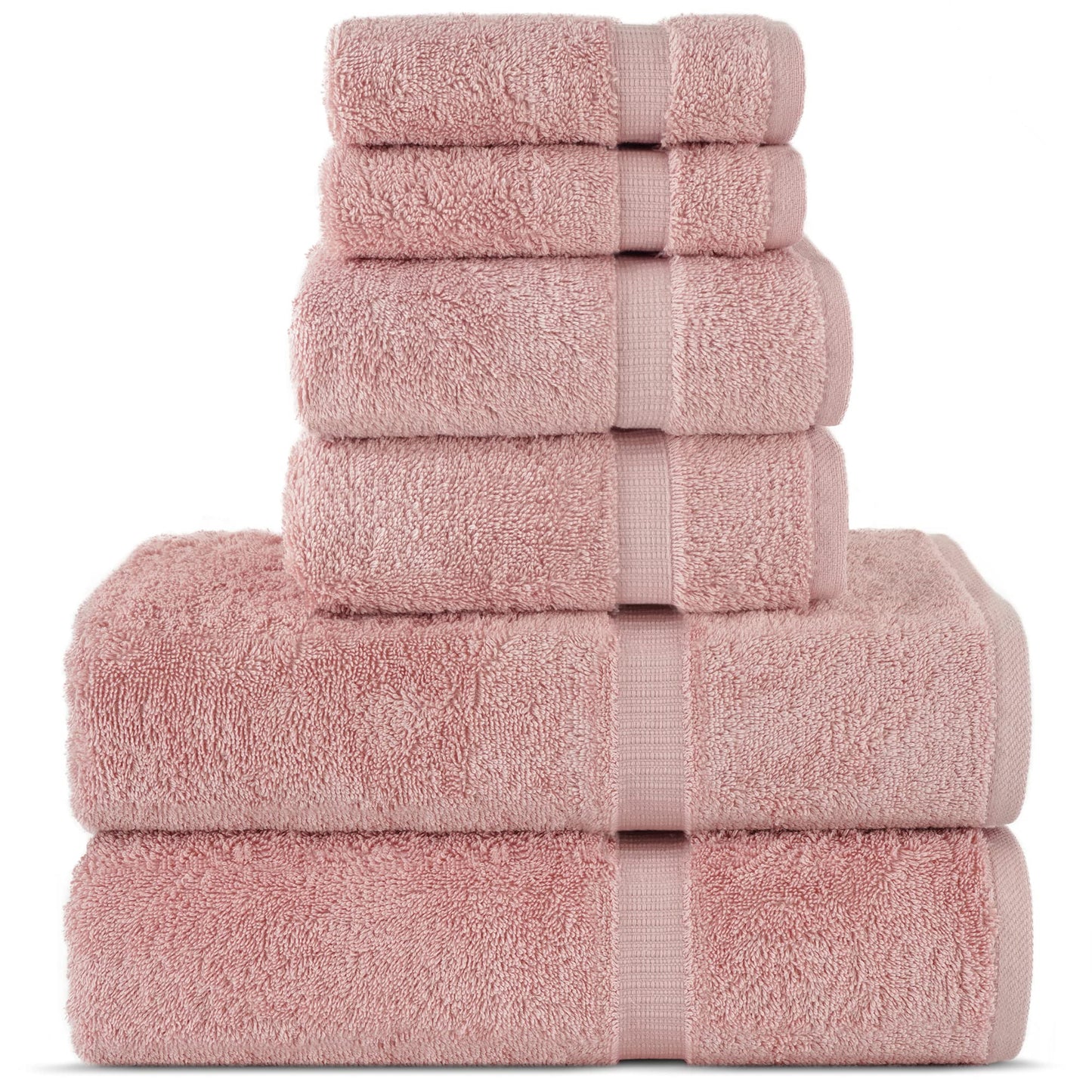 Chakir Turkish Linens | Hotel & Spa Quality 100% Cotton Premium Turkish Towels | Soft & Absorbent (4-Piece Bath Towels, Dark Gray)