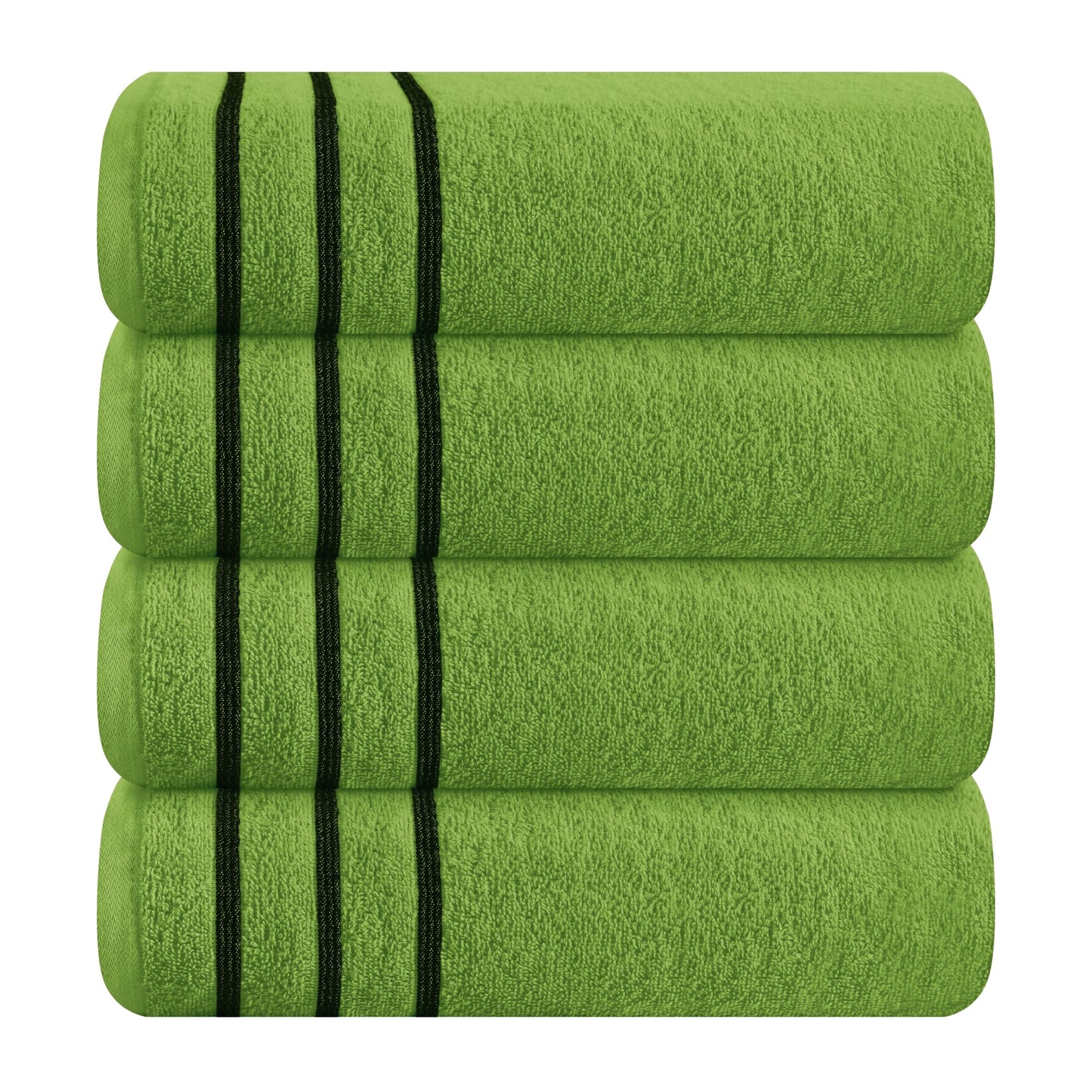 MyOwn Cotton 2 Pack Oversized Bath Towel Set 28x55 inches, Large Bath Towels, Ultra Absorbant Compact Quickdry & Lightweight Towel, Ideal for Gym Travel Camp Pool - Coral Orange, 71617